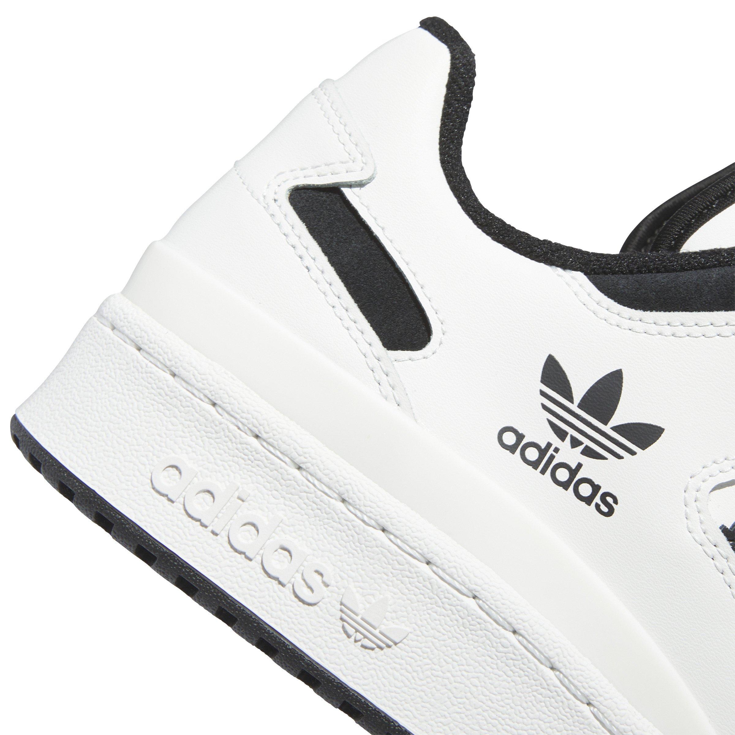 adidas Forum Low CL Shoes - Men's - White / Core White - 14