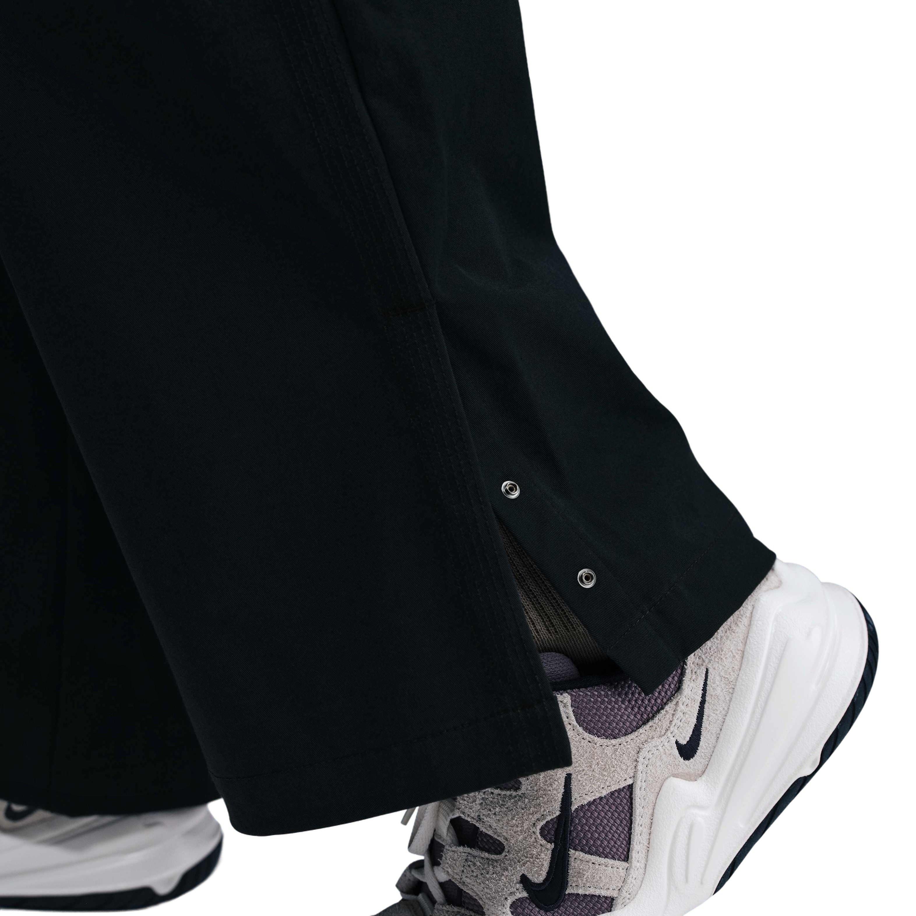 Nike Sportswear Collection Mid-Rise Women's Black Twill Pants