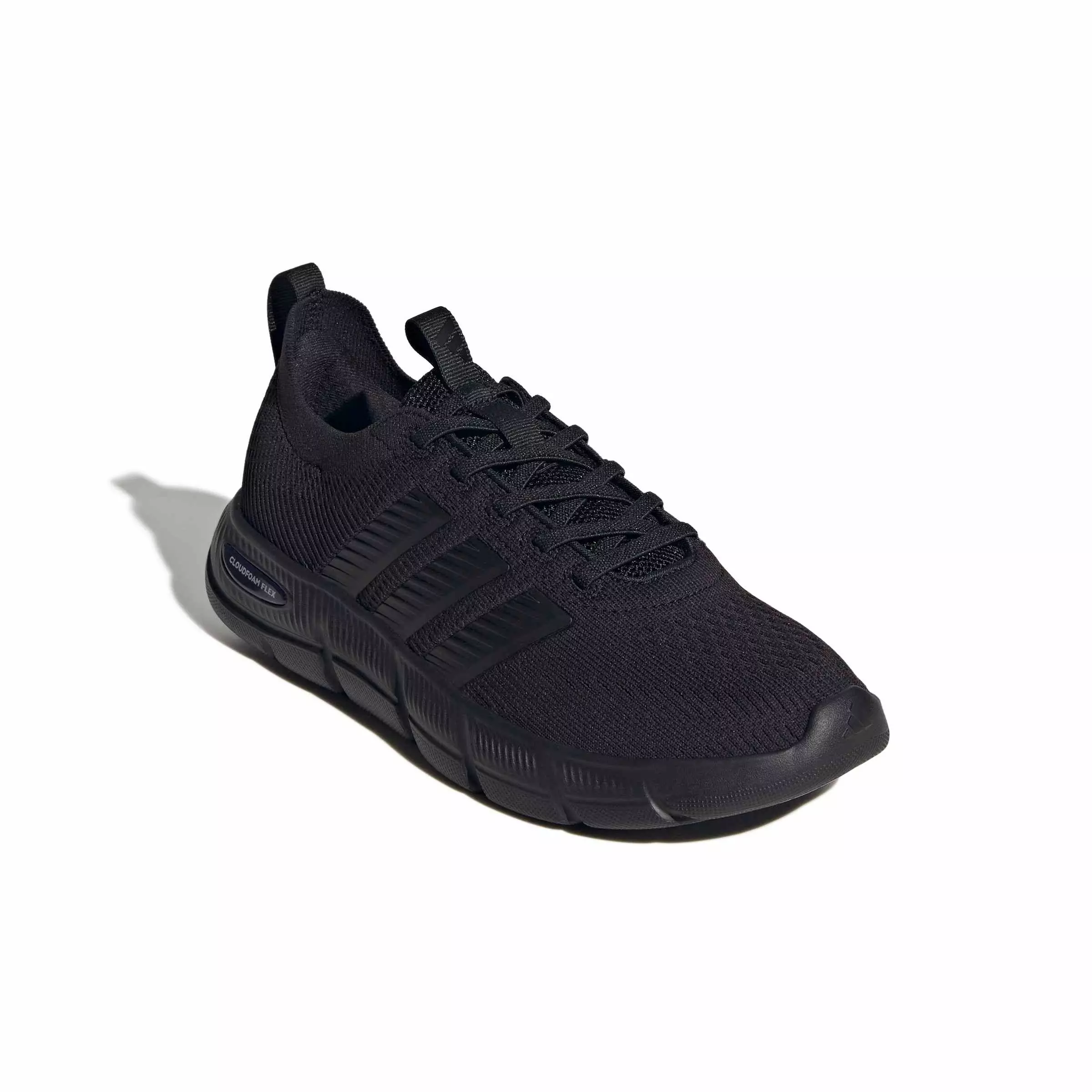 adidas Cloudfoam Flex Slounge "Core Black/Core Black/Ftwr White" Women's Shoe - BLACK/BLACK/WHITE