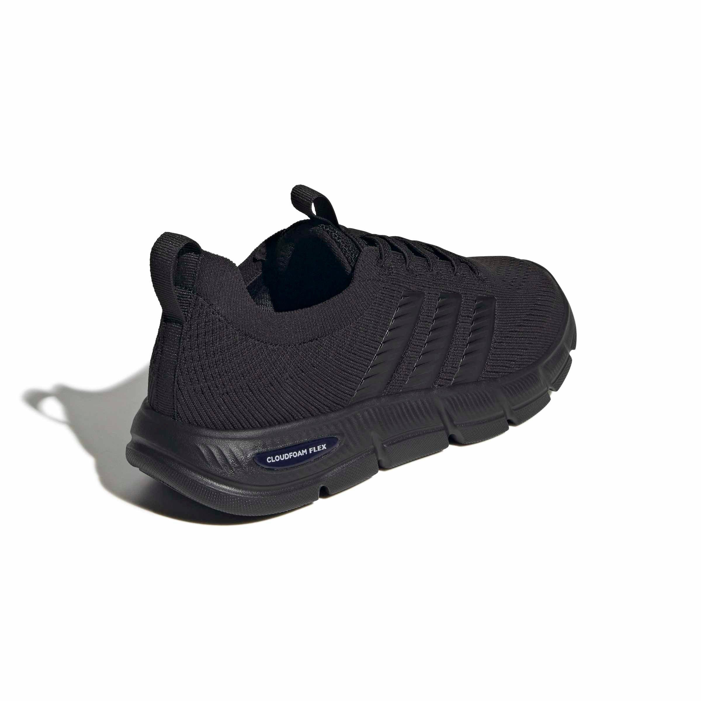 adidas Cloudfoam Flex Slounge "Core Black/Core Black/Ftwr White" Women's Shoe - BLACK/BLACK/WHITE