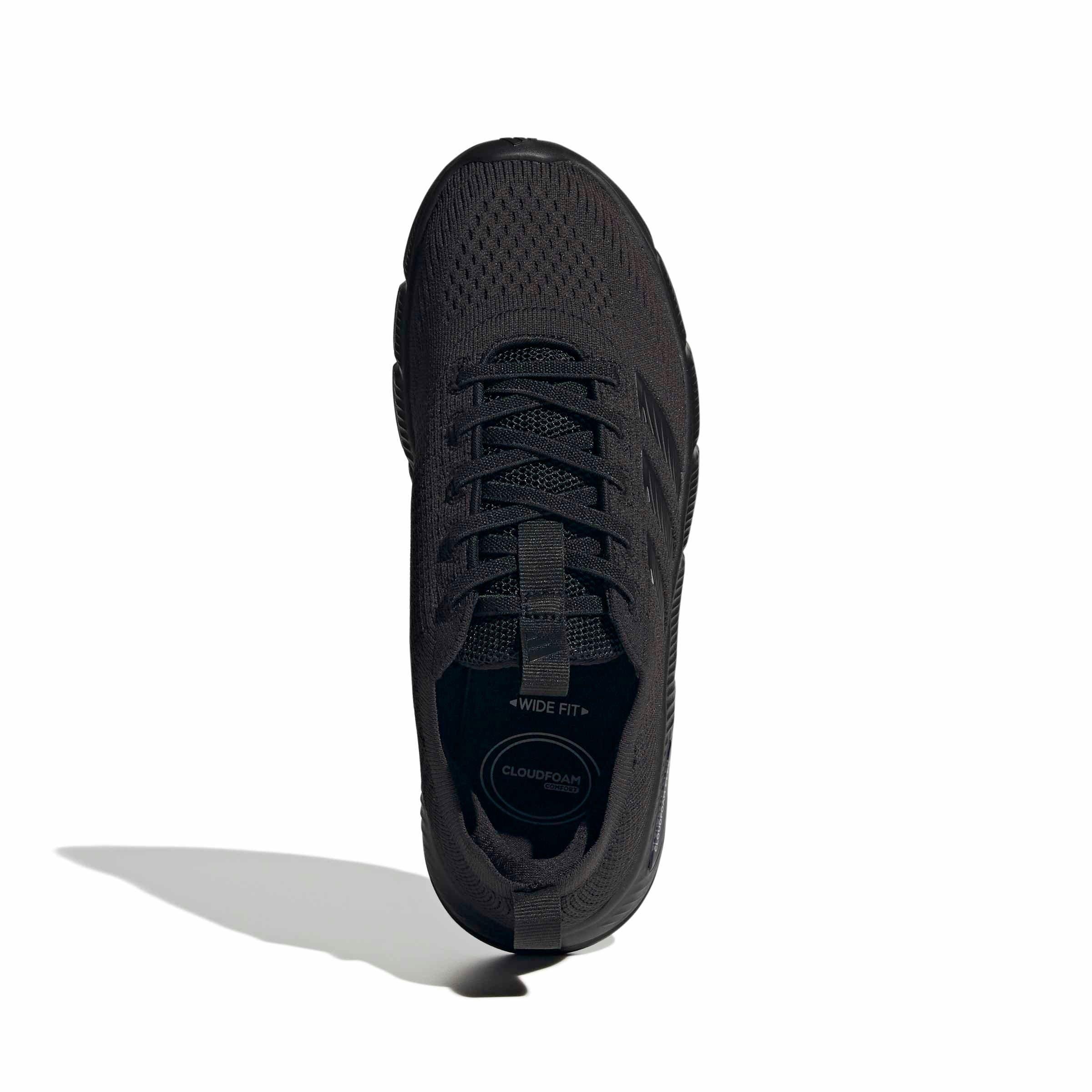 adidas Cloudfoam Flex Slounge "Core Black/Core Black/Ftwr White" Women's Shoe - BLACK/BLACK/WHITE