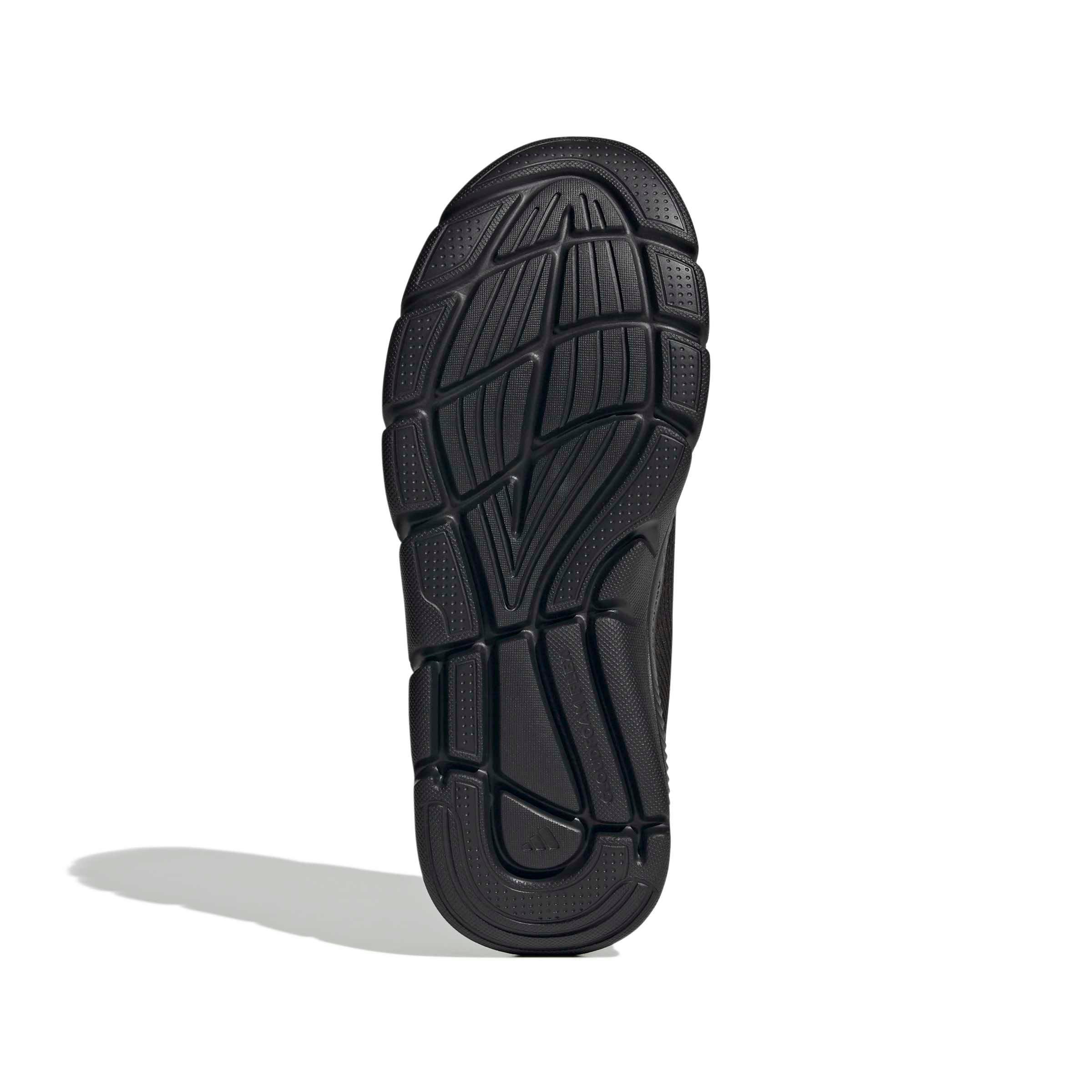 adidas Cloudfoam Flex Slounge "Core Black/Core Black/Ftwr White" Women's Shoe - BLACK/BLACK/WHITE