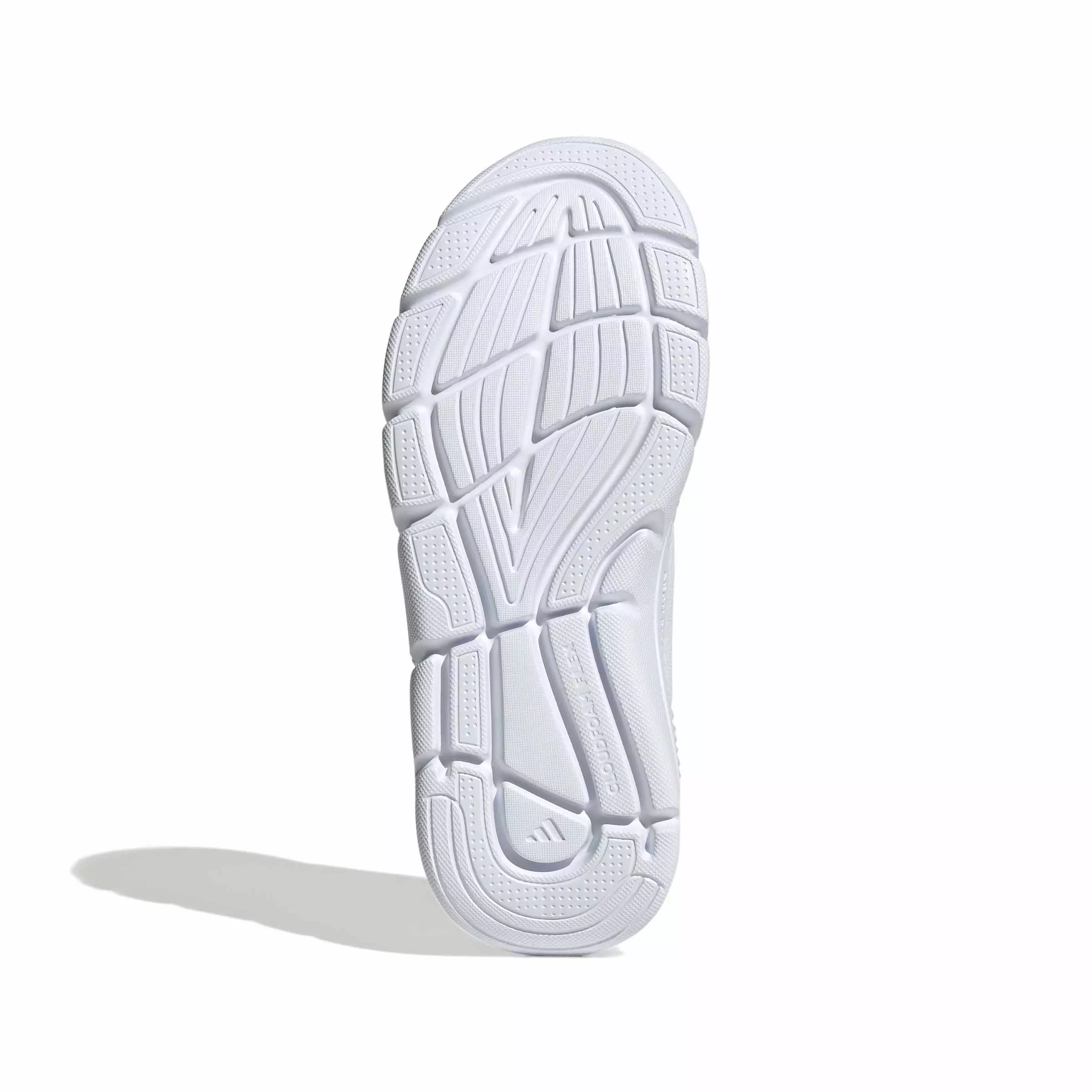adidas Cloudfoam Flex Slounge "Ftwr White/Ftwr White/Core Black" Women's Shoe - WHITE/BLACK