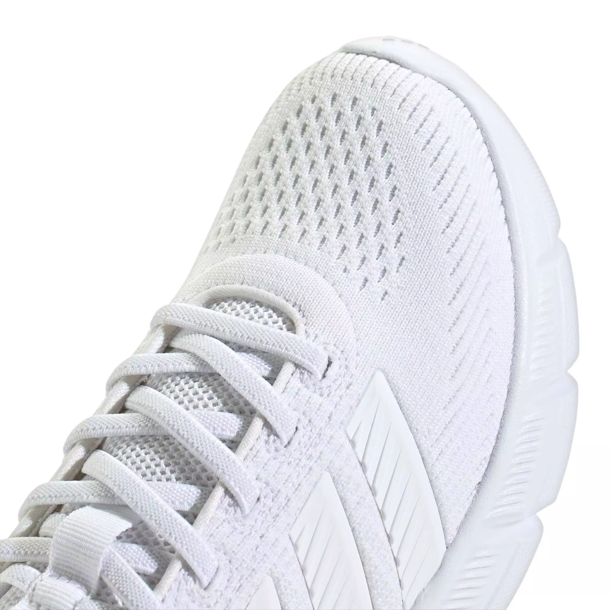 adidas Cloudfoam Flex Slounge "Ftwr White/Ftwr White/Core Black" Women's Shoe - WHITE/BLACK
