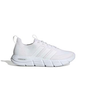 adidas Cloudfoam Flex Slounge "Ftwr White/Ftwr White/Core Black" Women's Shoe - WHITE/BLACK