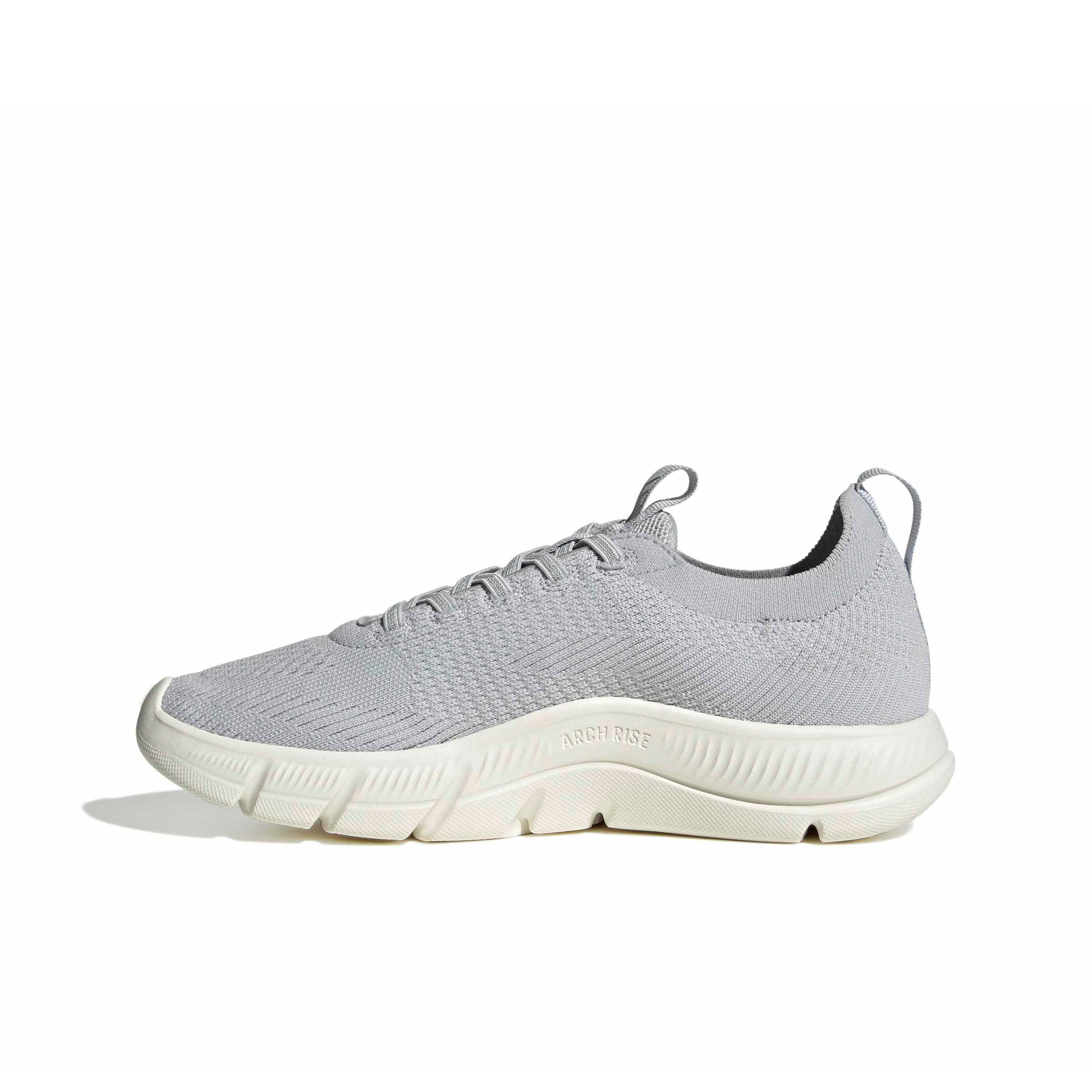 adidas Cloudfoam Flex Slounge "Lgh Solid Grey/Ftwr White/Halo Blue" Women's Shoe - GREY/WHITE/BLUE