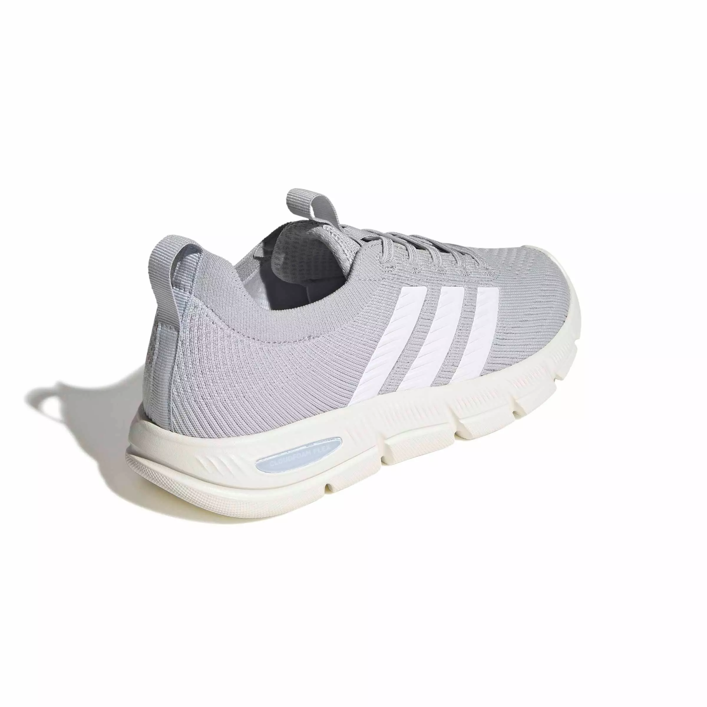 adidas Cloudfoam Flex Slounge "Lgh Solid Grey/Ftwr White/Halo Blue" Women's Shoe - GREY/WHITE/BLUE