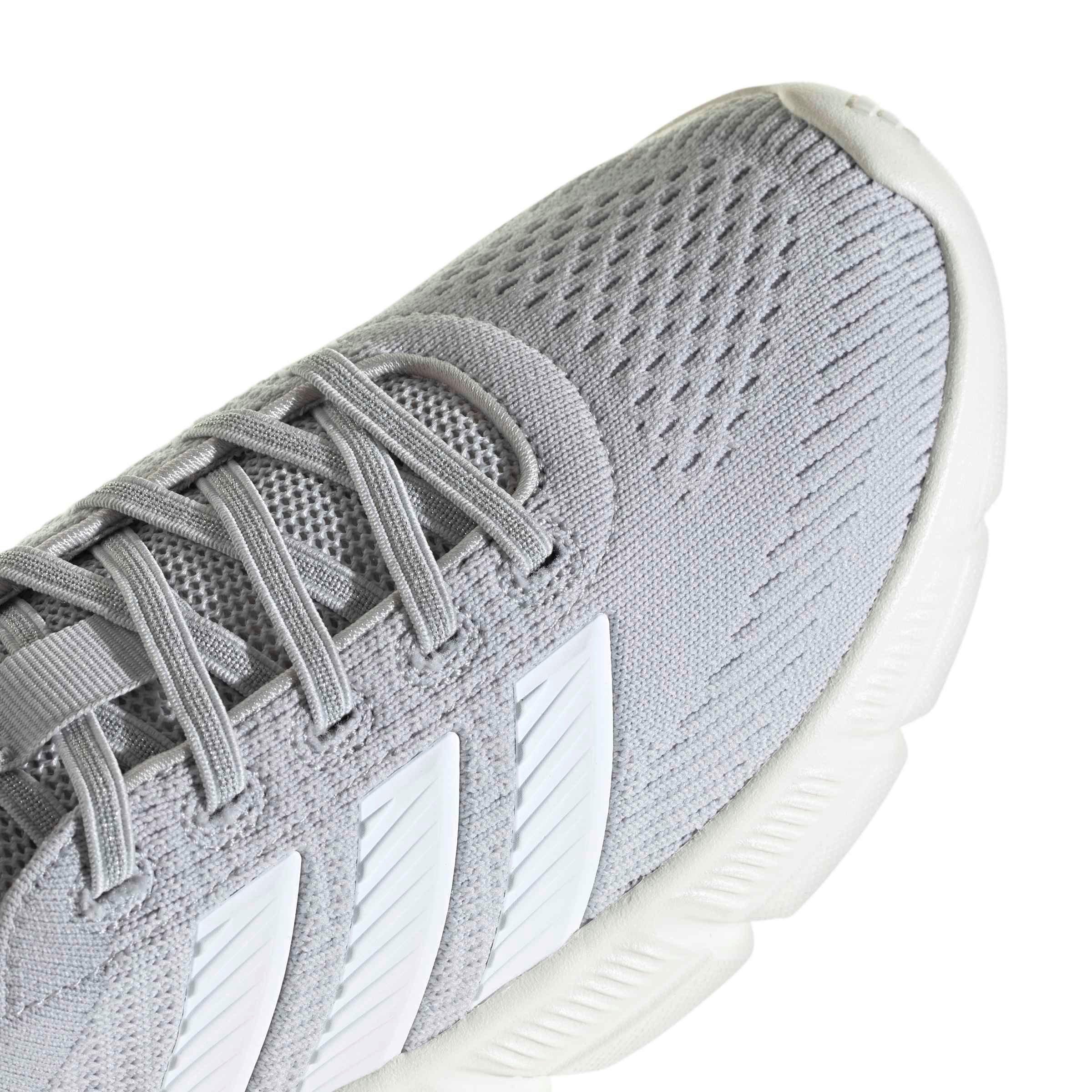 adidas Cloudfoam Flex Slounge "Lgh Solid Grey/Ftwr White/Halo Blue" Women's Shoe - GREY/WHITE/BLUE