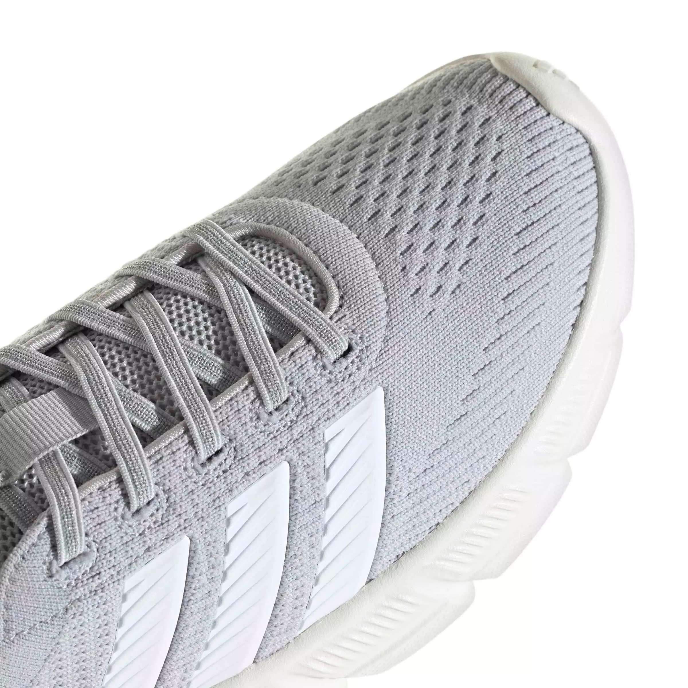 adidas Cloudfoam Flex Slounge "Lgh Solid Grey/Ftwr White/Halo Blue" Women's Shoe - GREY/WHITE/BLUE