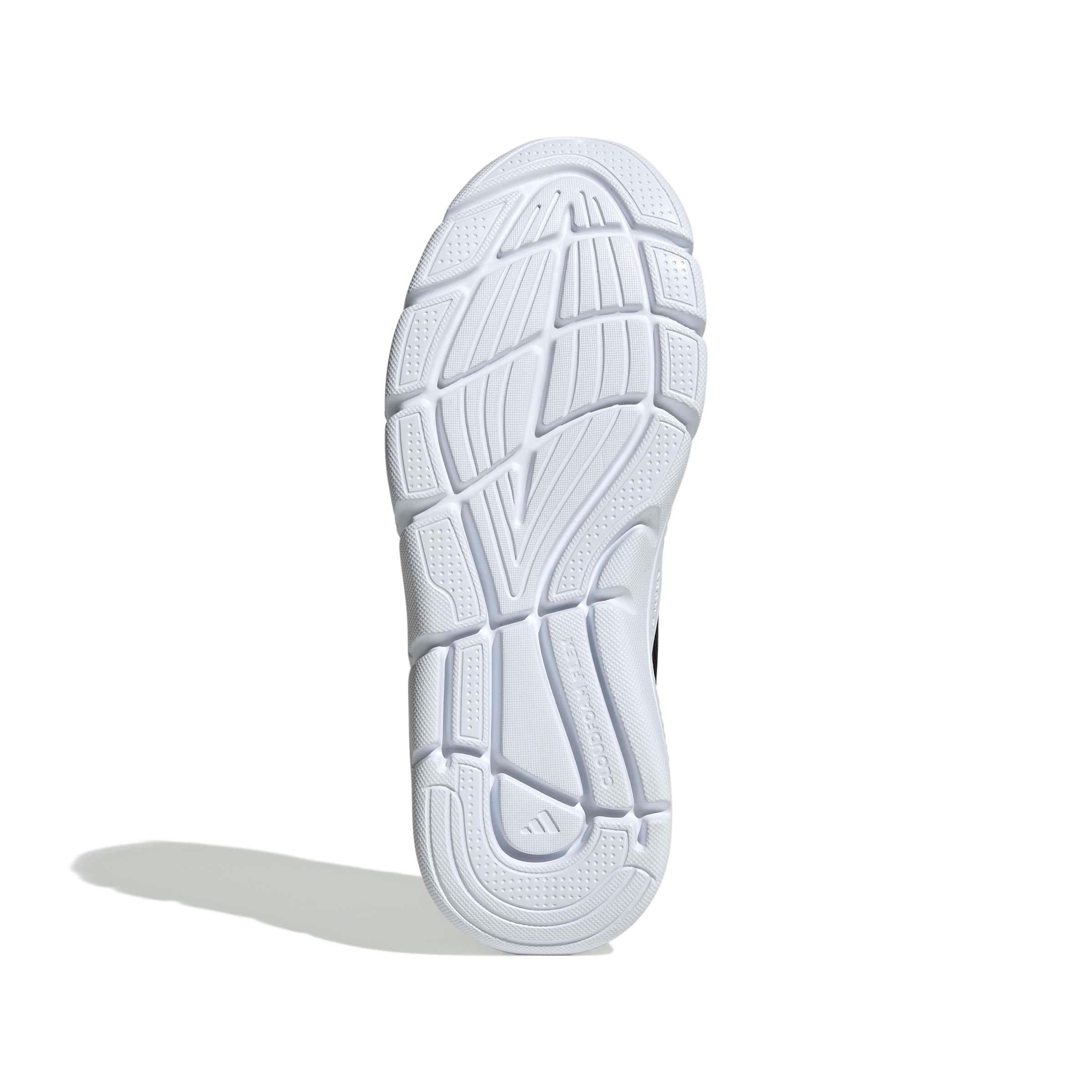 adidas Cloudfoam Flex Slounge "Core Black/Ftwr White/Almost Pink" Women's Shoe - BLACK/WHITE/PINK