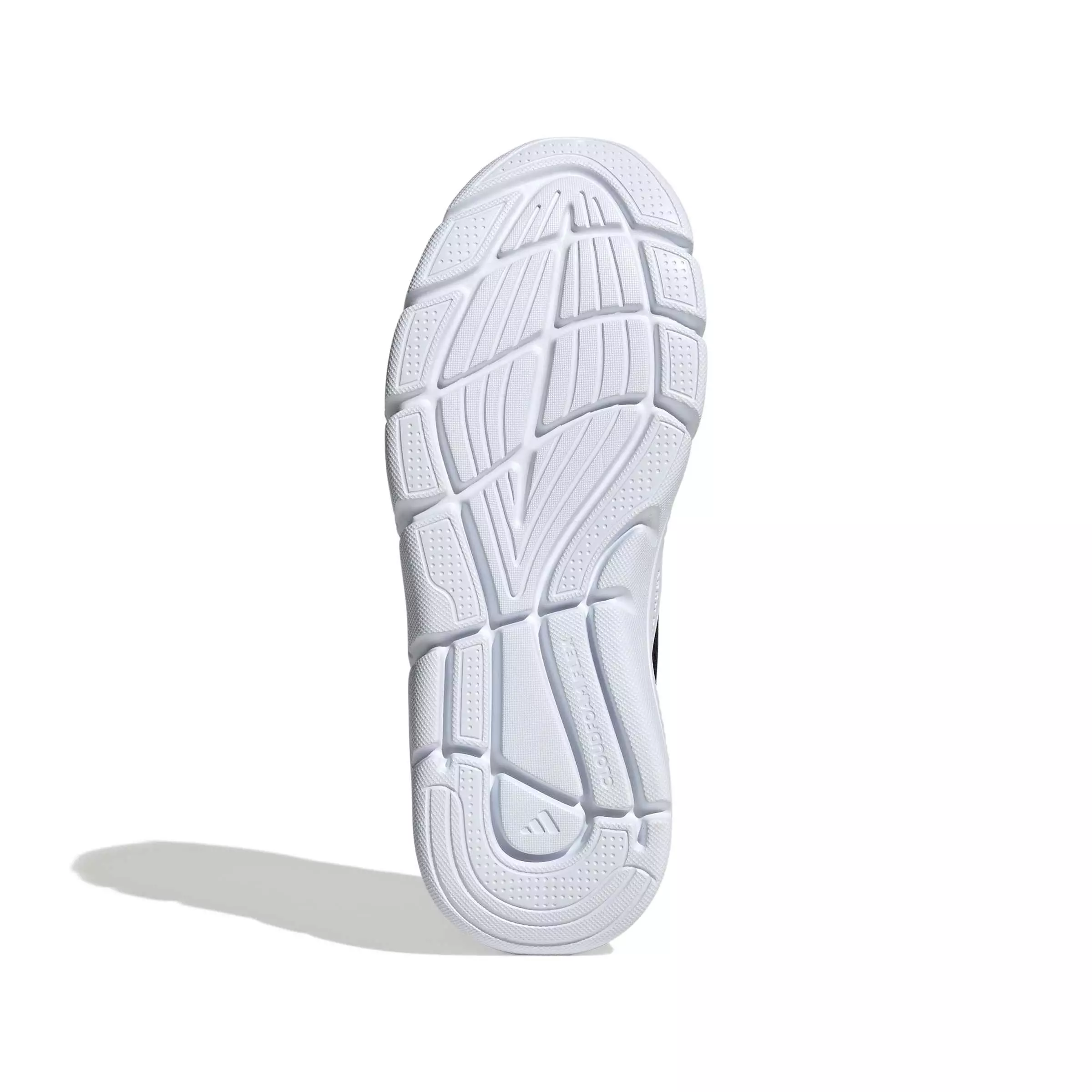 adidas Cloudfoam Flex Slounge "Core Black/Ftwr White/Almost Pink" Women's Shoe - BLACK/WHITE/PINK