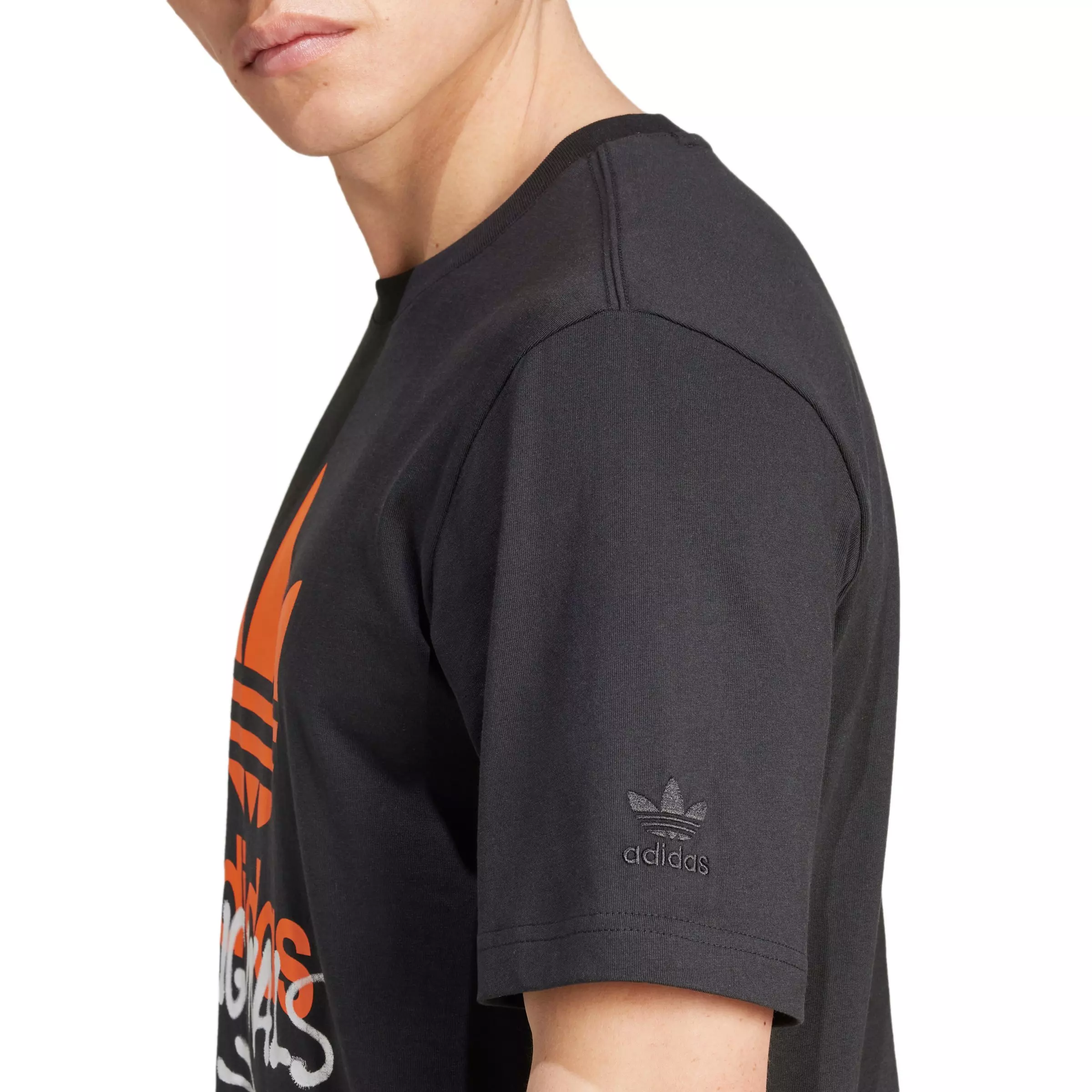 adidas Originals Men's Training Supply Street T-Shirt - Black - BLACK
