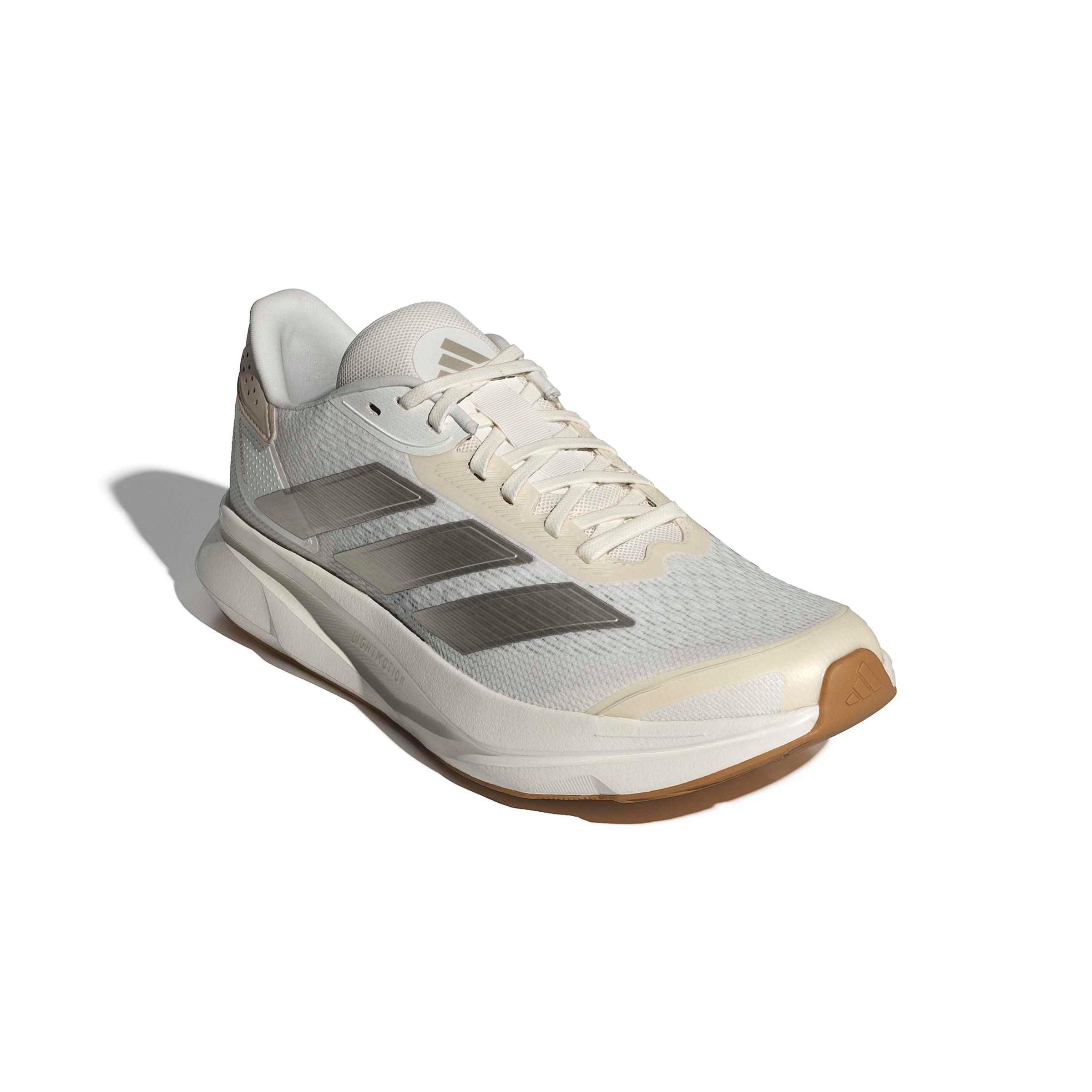 adidas Duramo SL 2 "Chalk White/Cyber Metallic/Crystal Linen" Women's Running Shoe - WHITE/CYBER/LINEN
