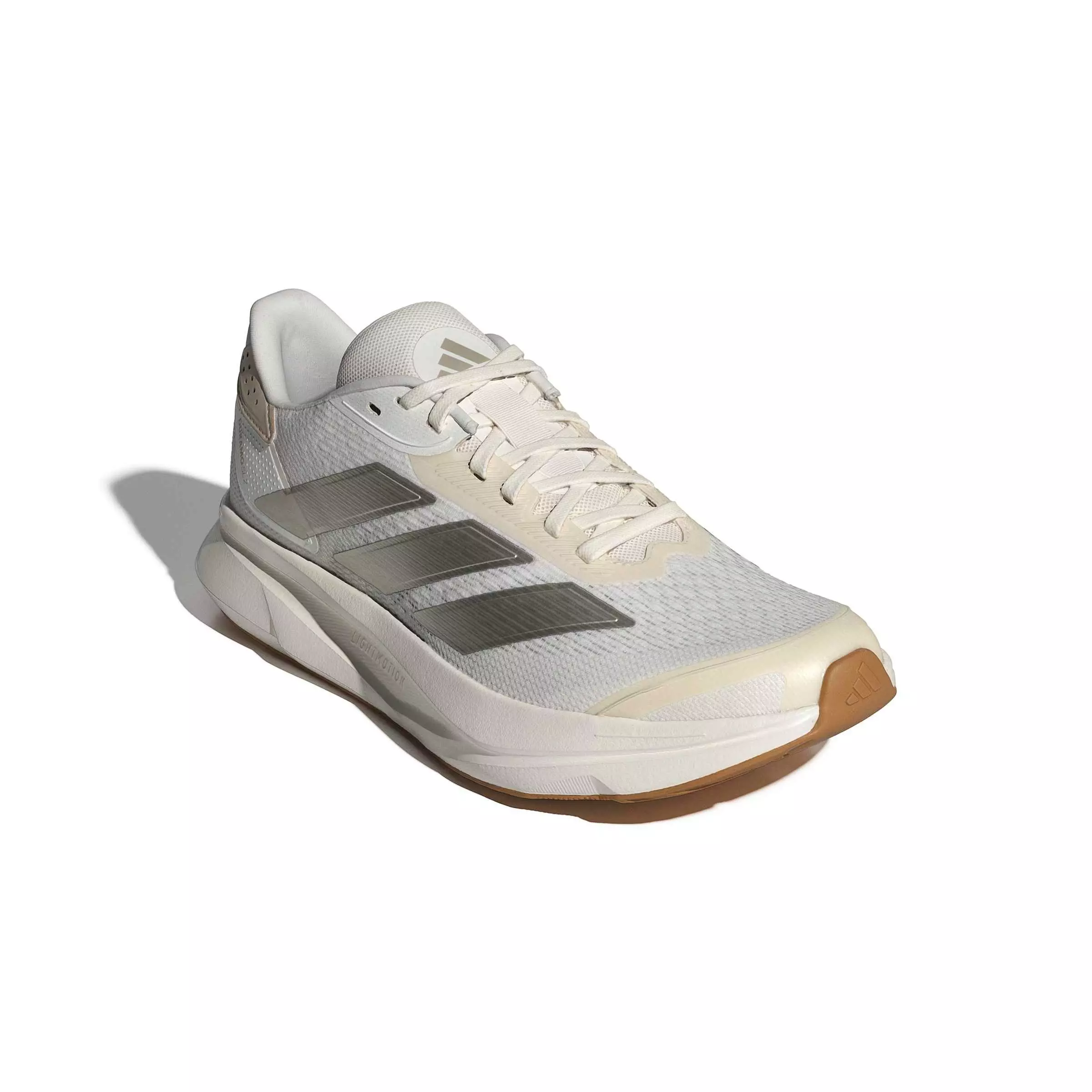 adidas Duramo SL 2 "Chalk White/Cyber Metallic/Crystal Linen" Women's Running Shoe - WHITE/CYBER/LINEN
