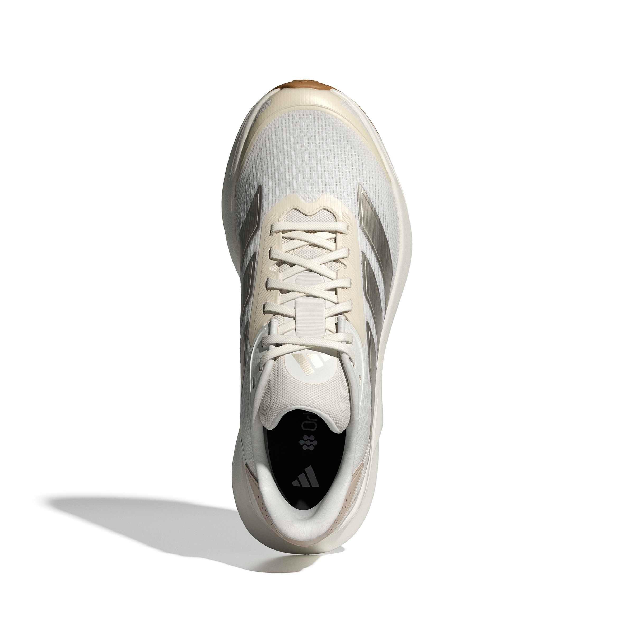adidas Duramo SL 2 "Chalk White/Cyber Metallic/Crystal Linen" Women's Running Shoe - WHITE/CYBER/LINEN