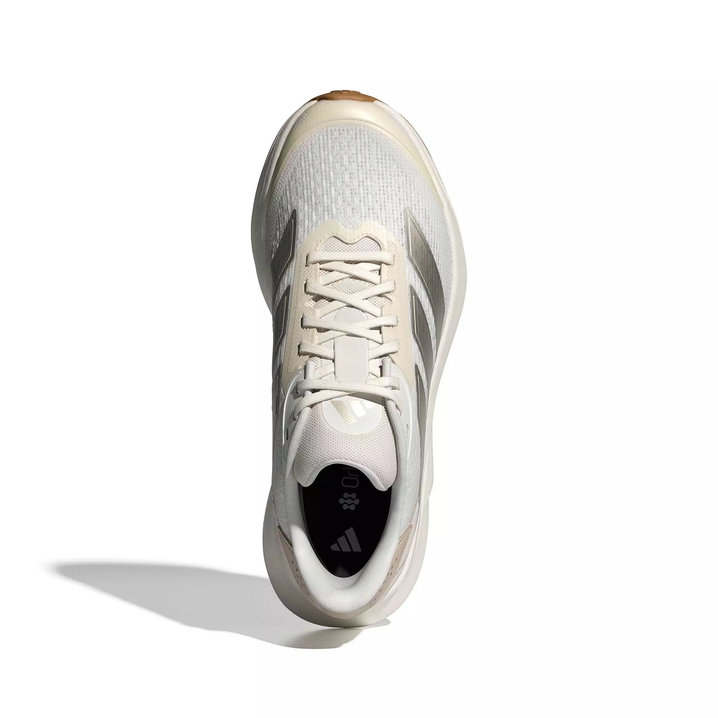 adidas Duramo SL 2 "Chalk White/Cyber Metallic/Crystal Linen" Women's Running Shoe - WHITE/CYBER/LINEN