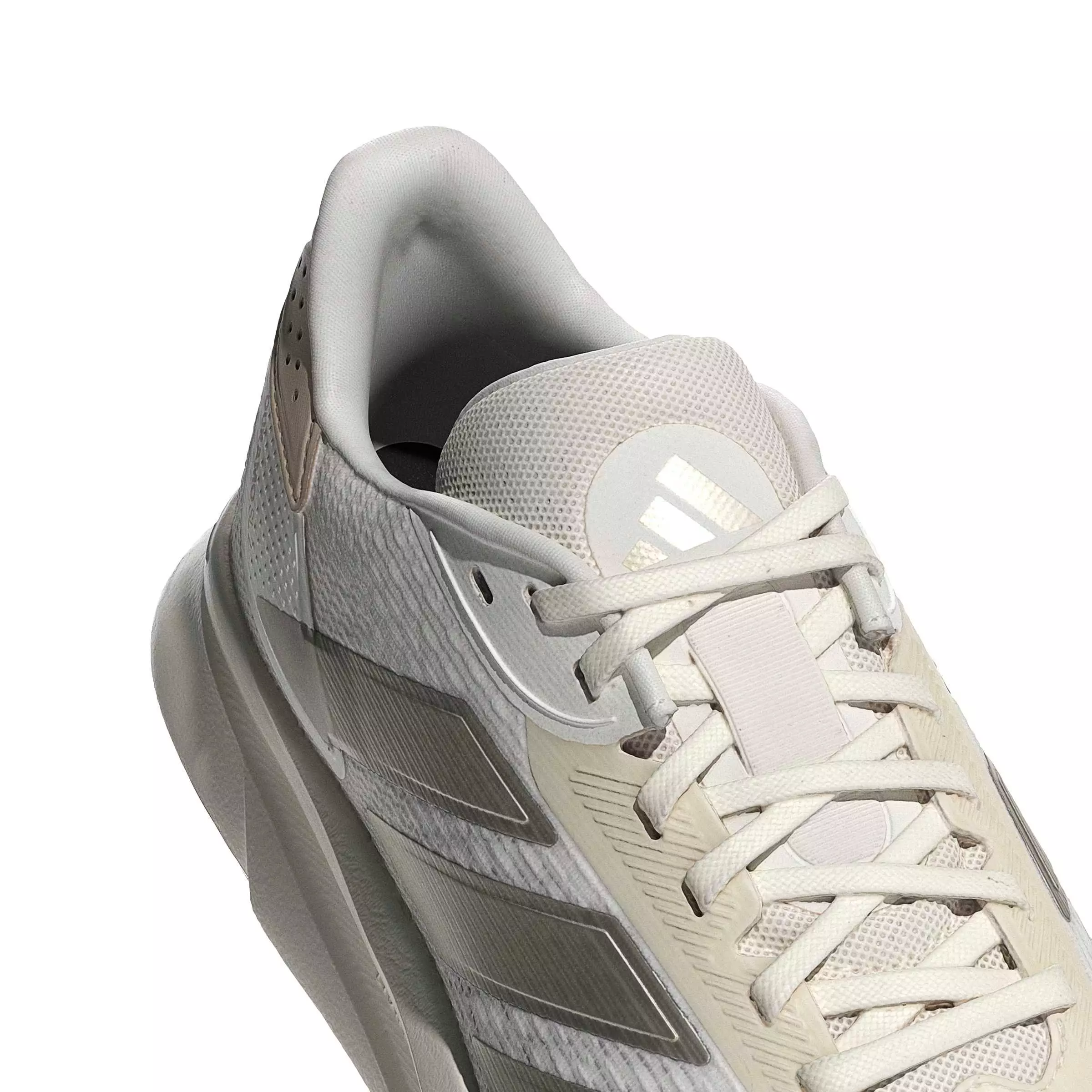adidas Duramo SL 2 "Chalk White/Cyber Metallic/Crystal Linen" Women's Running Shoe - WHITE/CYBER/LINEN