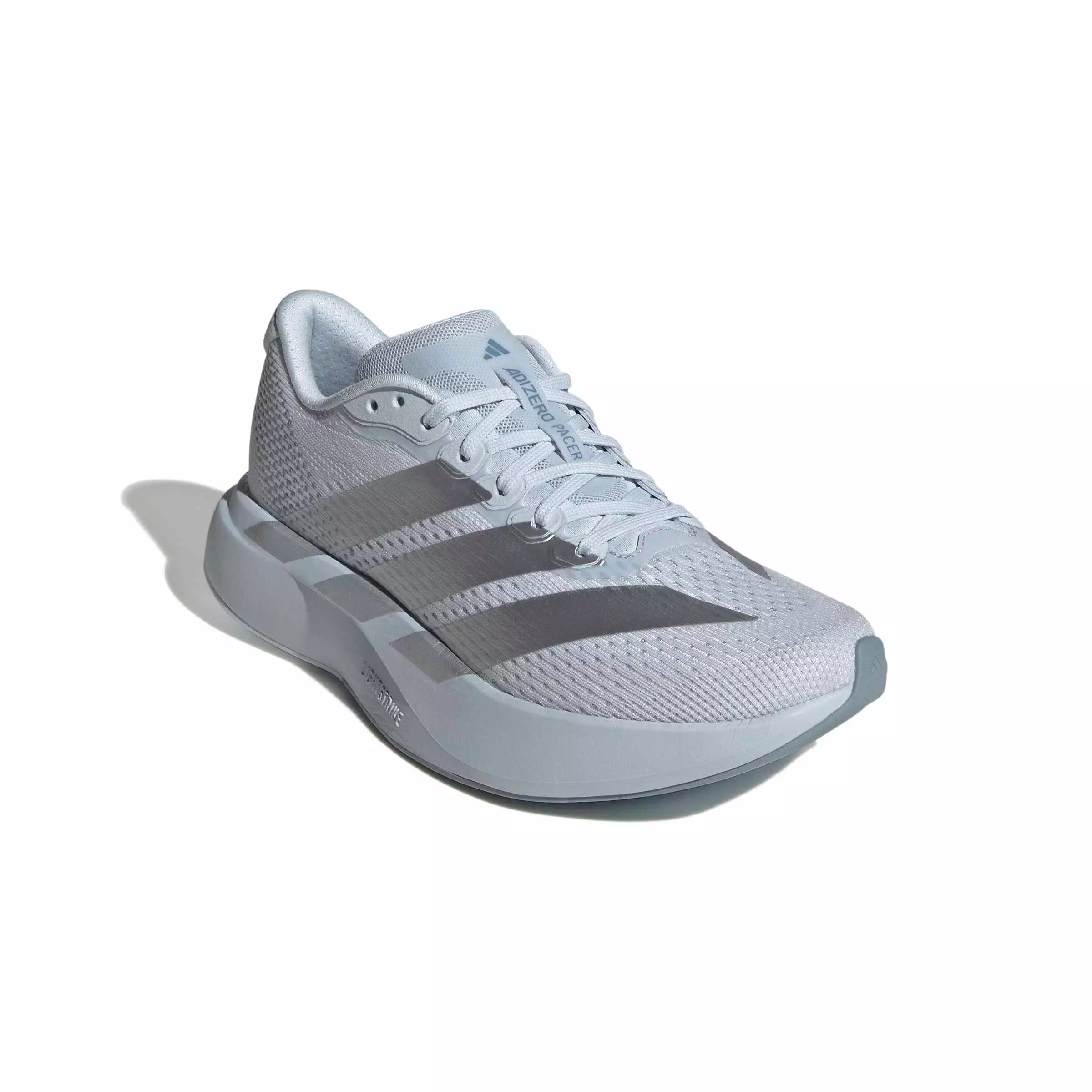 adidas Adizero Pacer "Halo Blue/Silver Metallic/Tactile Blue" Women's Running Shoe - BLUE/SILVER/BLUE