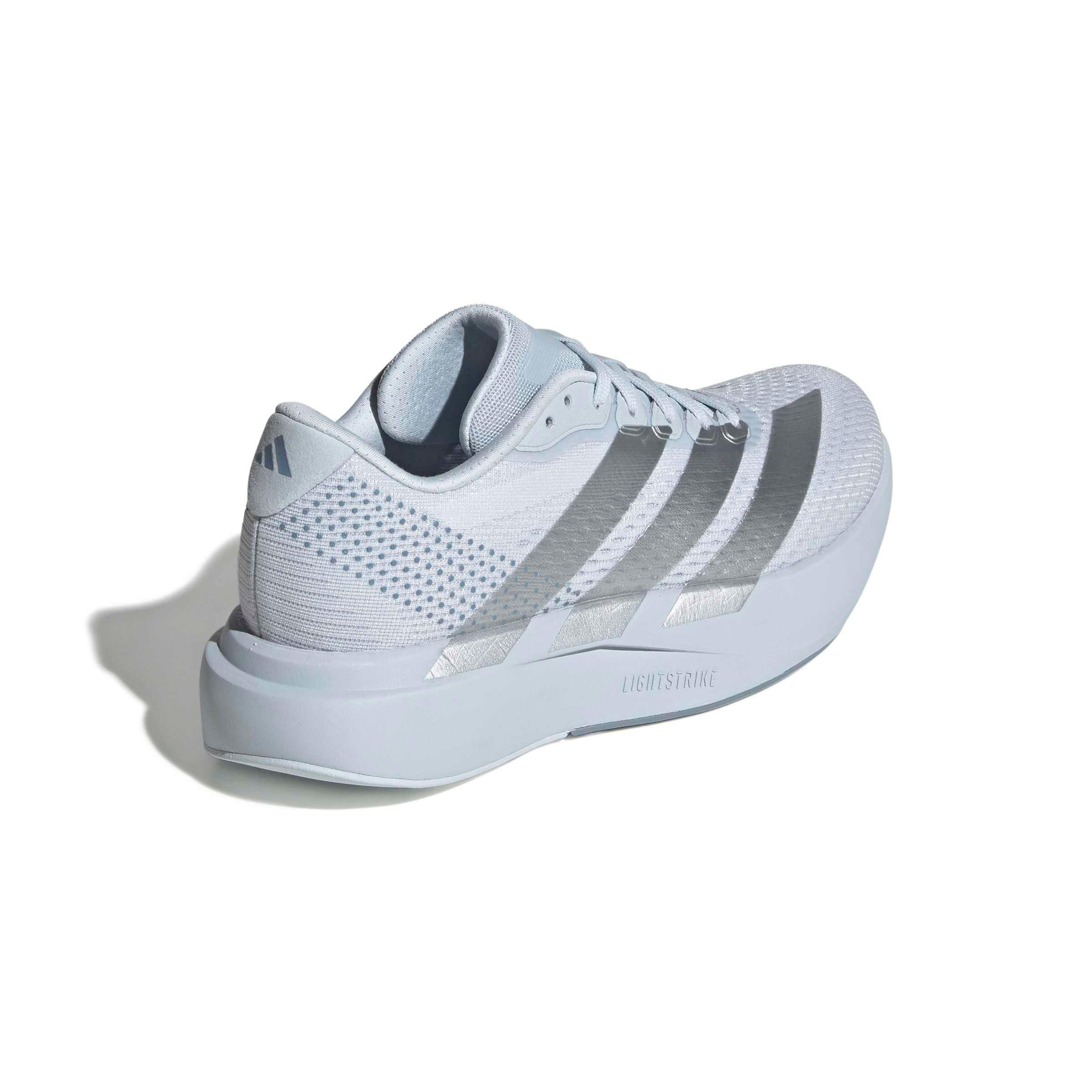 adidas Adizero Pacer "Halo Blue/Silver Metallic/Tactile Blue" Women's Running Shoe - BLUE/SILVER/BLUE