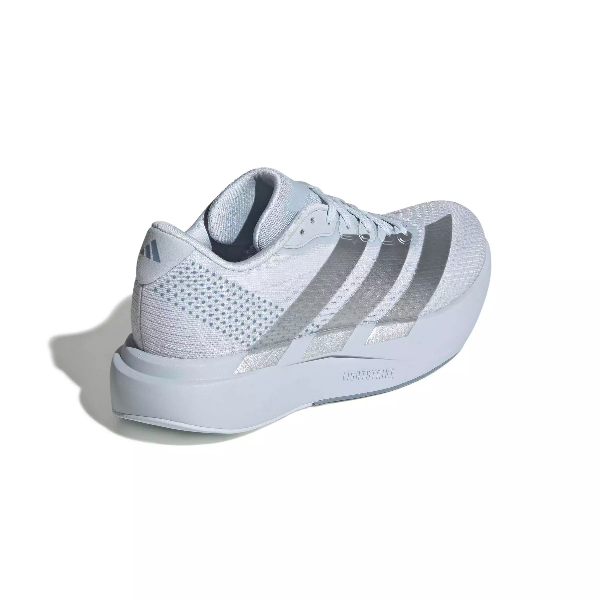 adidas Adizero Pacer "Halo Blue/Silver Metallic/Tactile Blue" Women's Running Shoe - BLUE/SILVER/BLUE