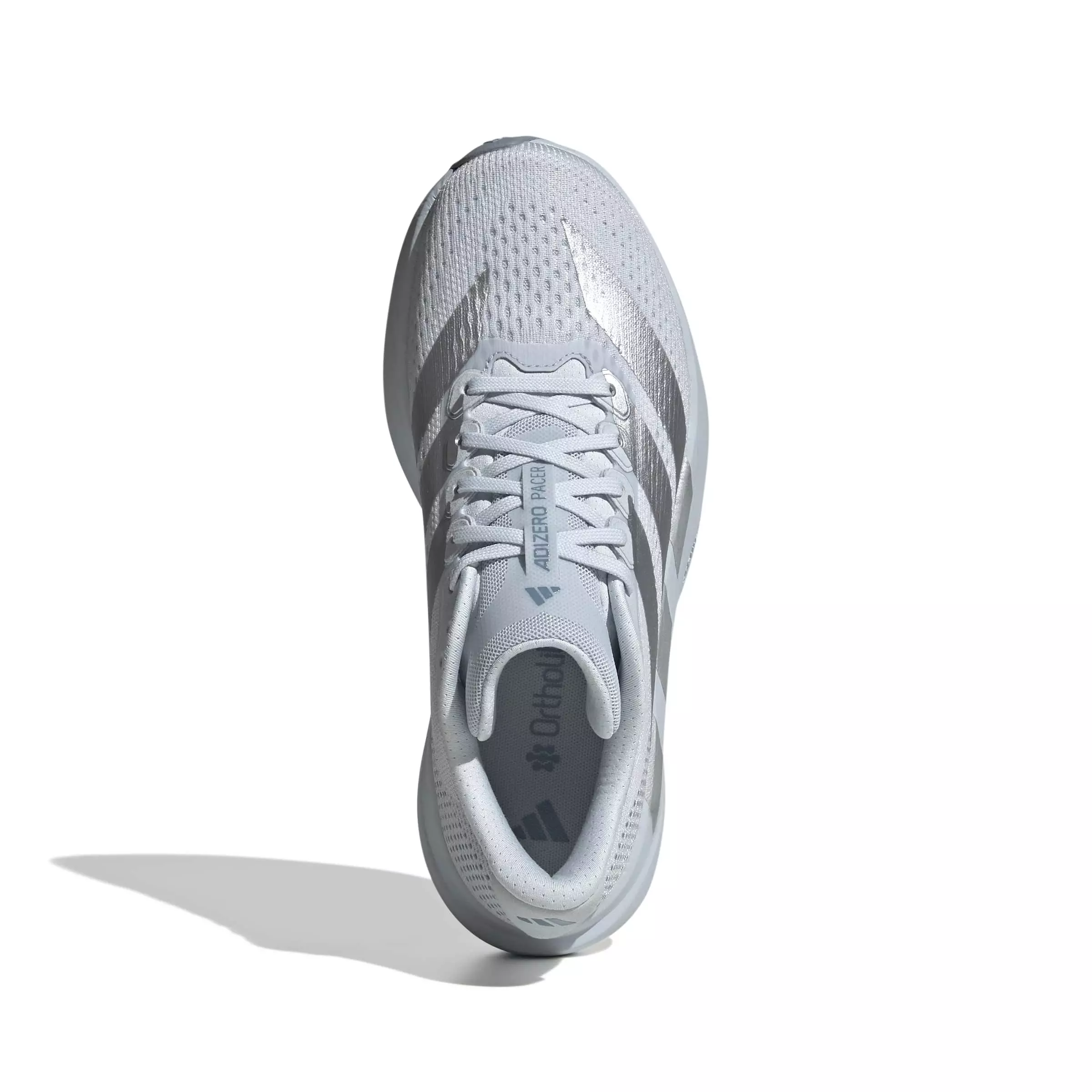 adidas Adizero Pacer "Halo Blue/Silver Metallic/Tactile Blue" Women's Running Shoe - BLUE/SILVER/BLUE