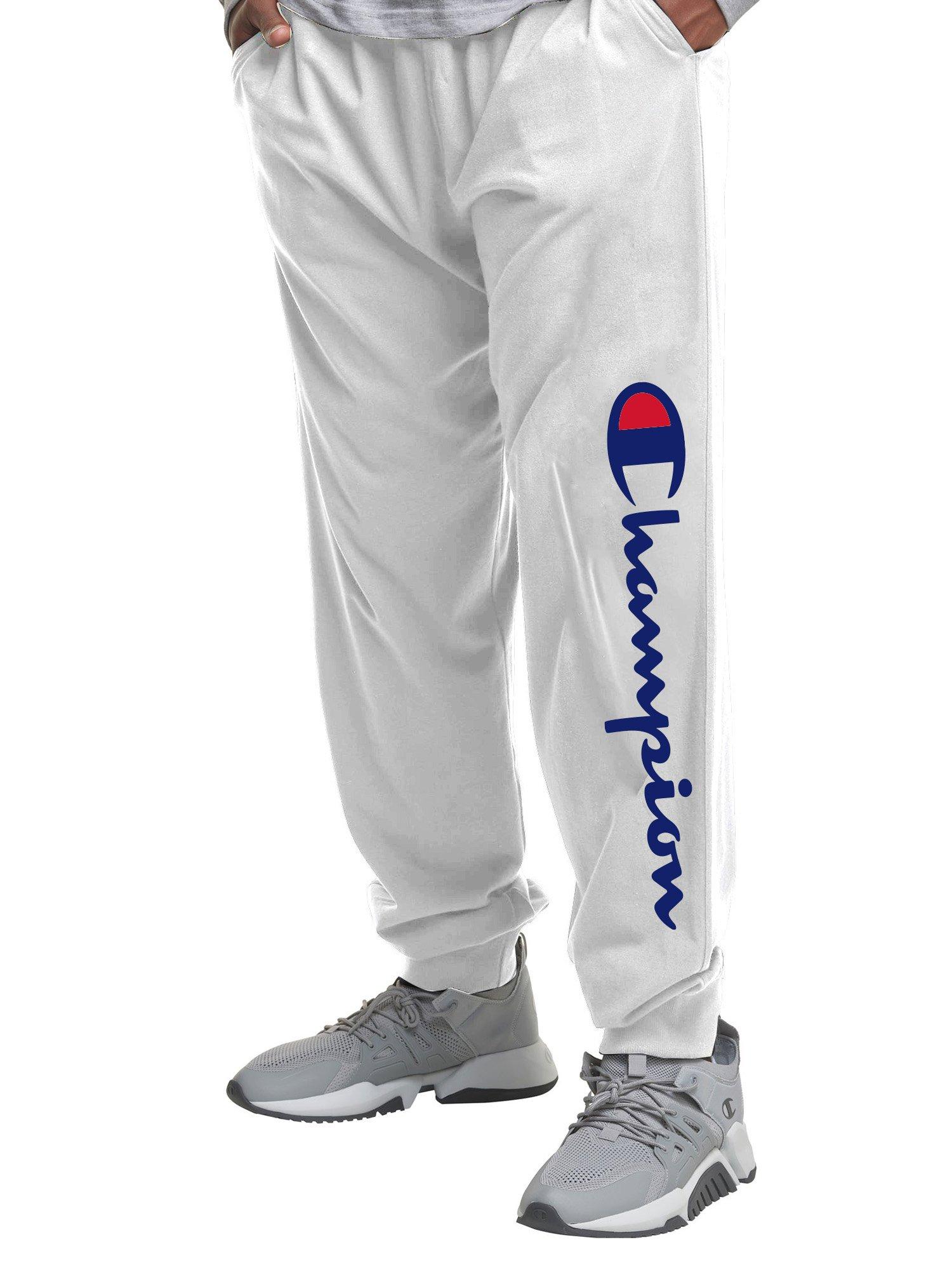 Champion sweatpants mens white online