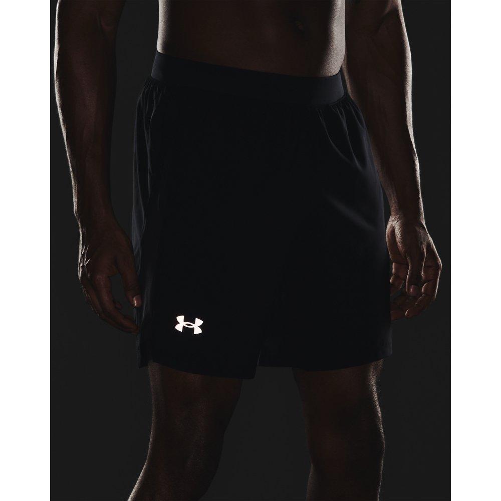 Under Armour Men's Launch Run 7" Shorts - BLACK Thumbnail View 2