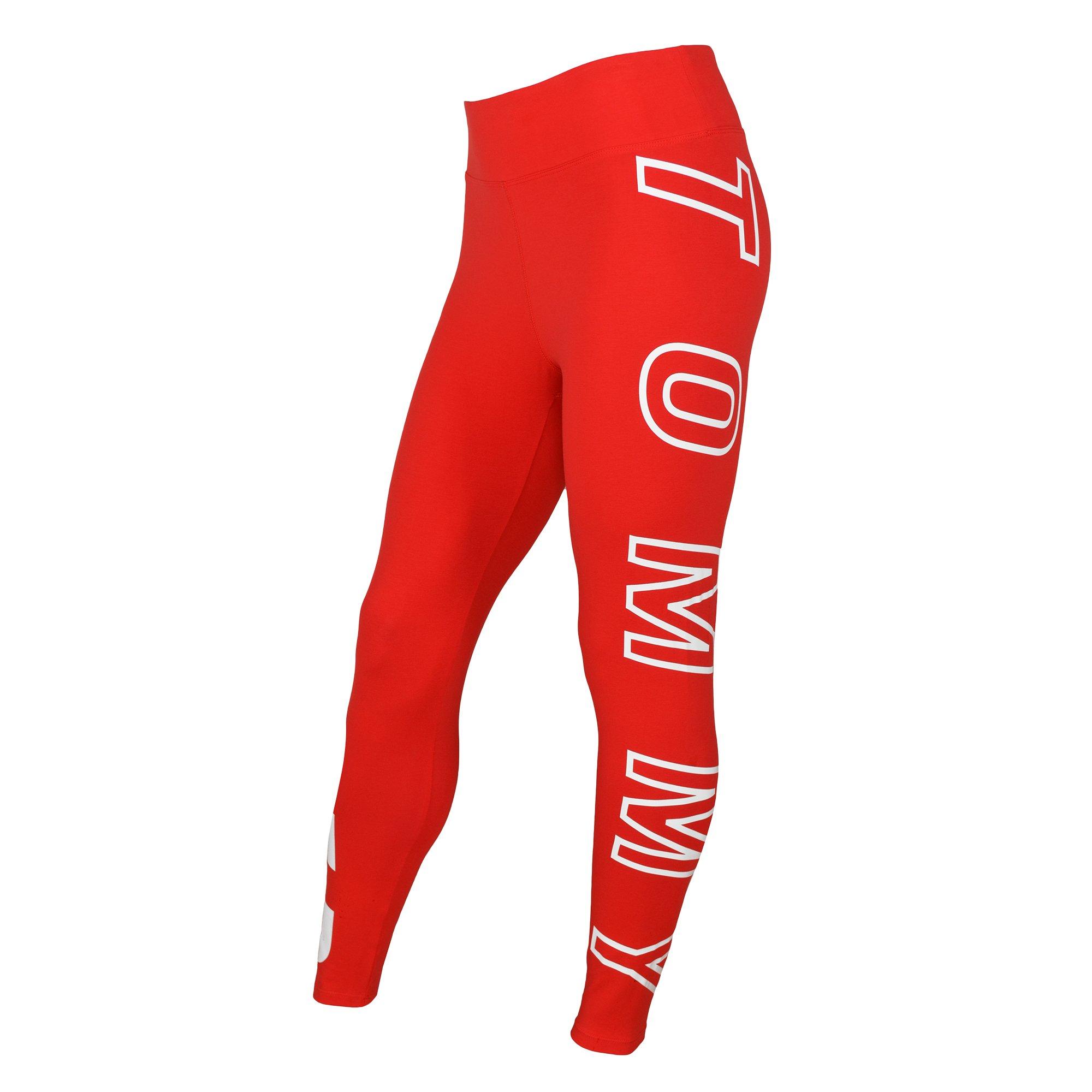 TOMMY HILFIGER - Women's high rise logo leggings 