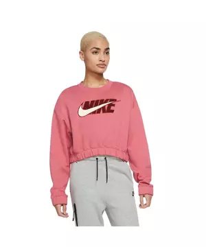 Dirigir Marinero Descriptivo Nike Women's Sportswear Icon Clash Fleece "Archaeo Pink" Crewneck Sweatshirt