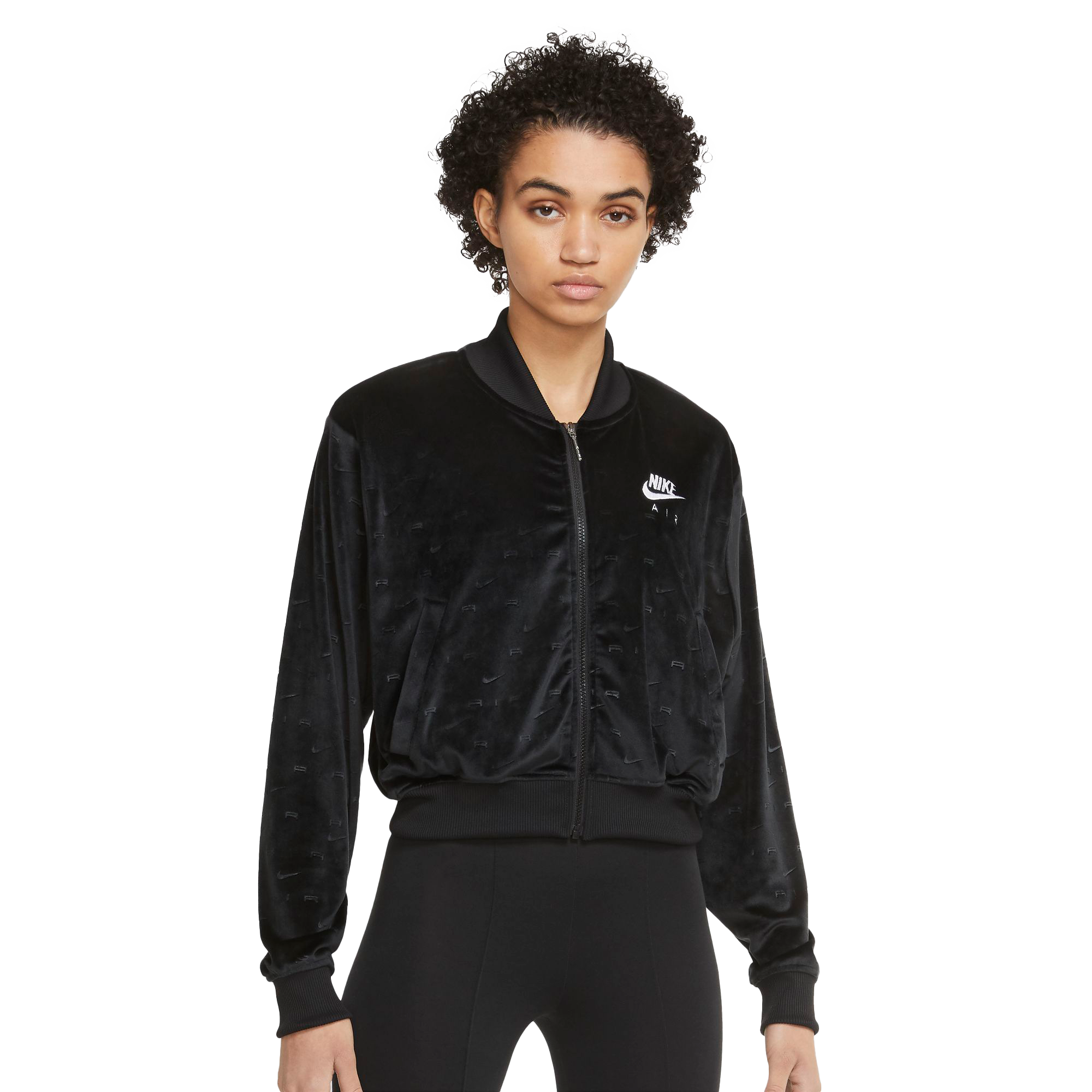 Nike women's velour store jacket