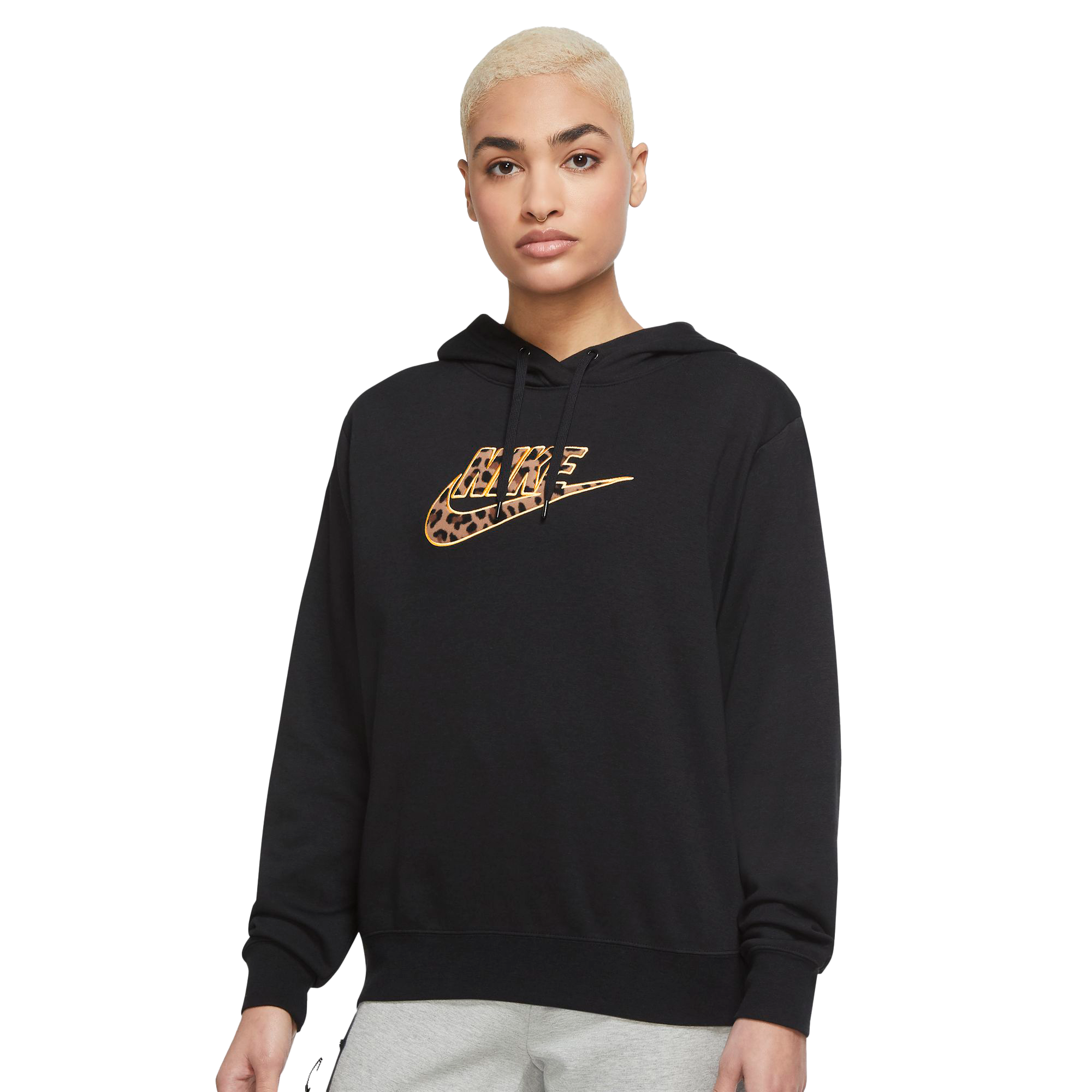 Nike leopard sale sweater