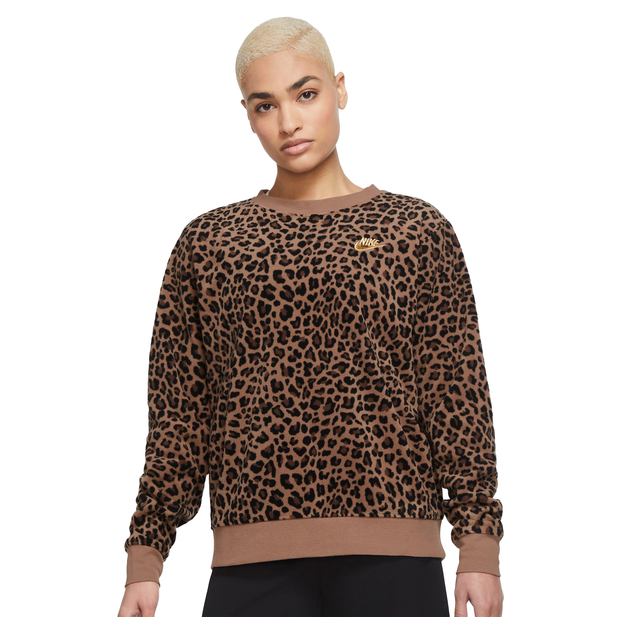 Nike Women's Sportswear All Over Print Sweatshirt