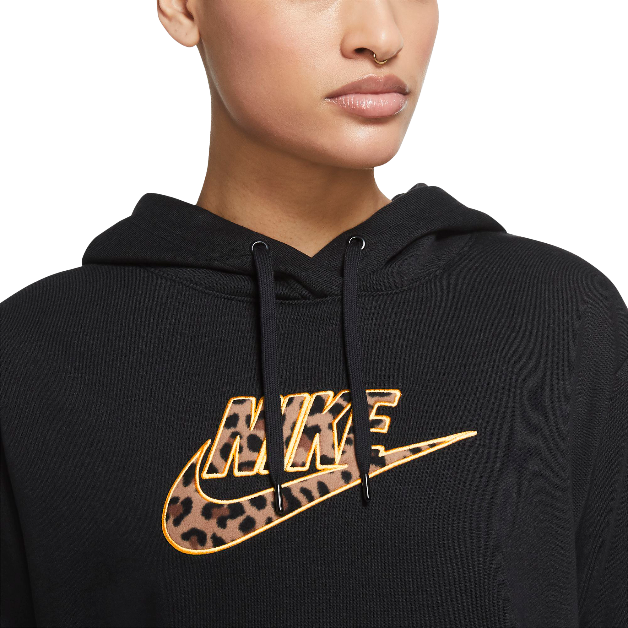 Cheetah nike shop hoodie