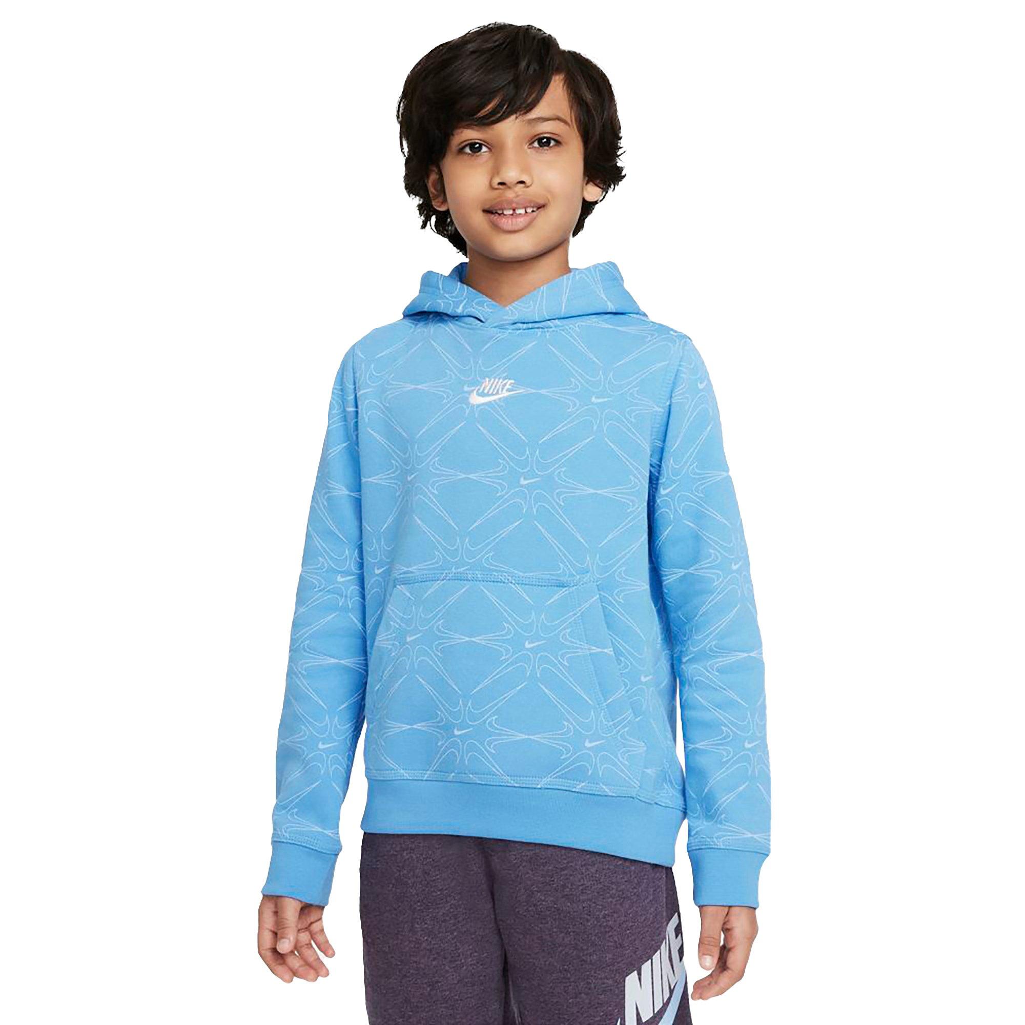 university blue nike hoodie