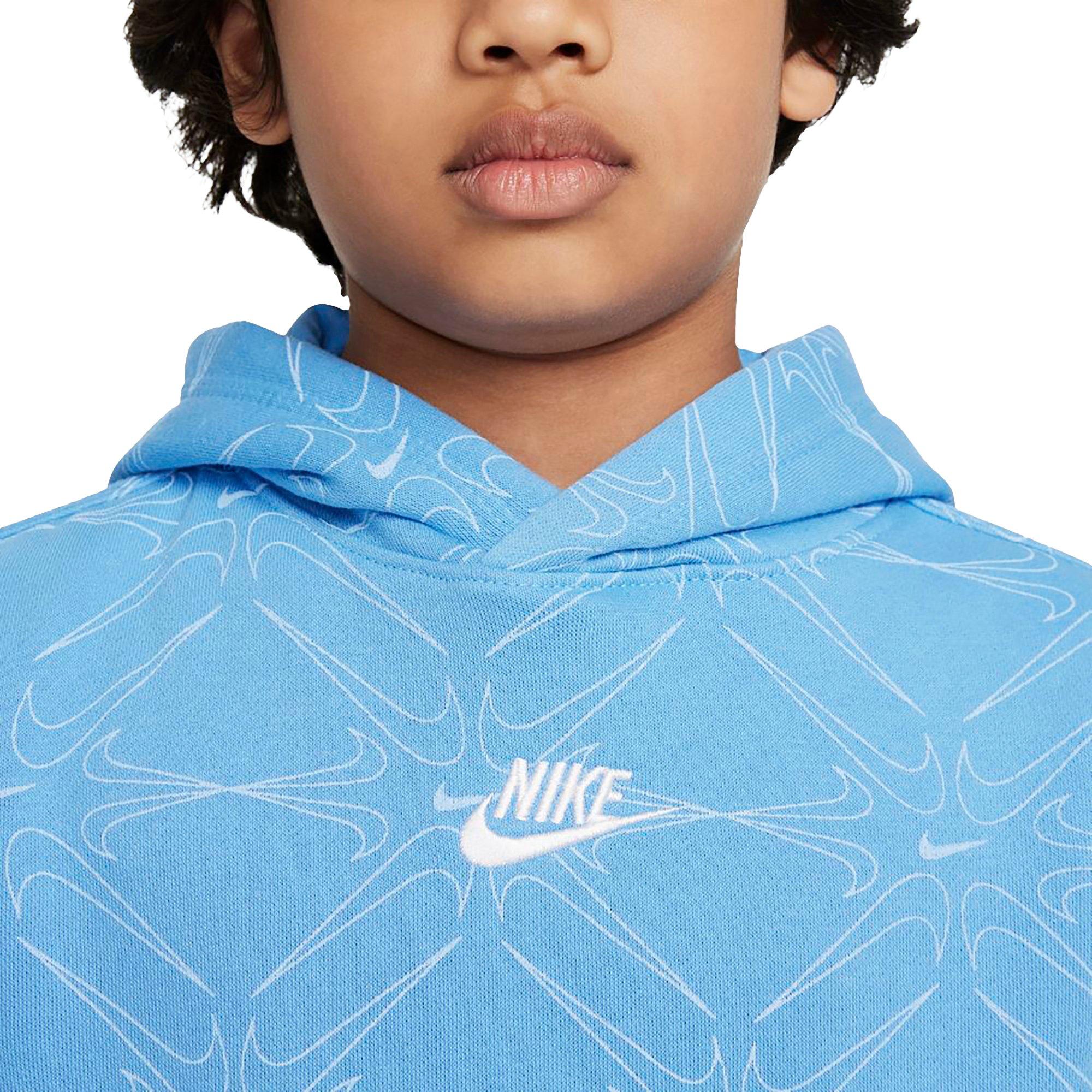 university blue nike hoodie