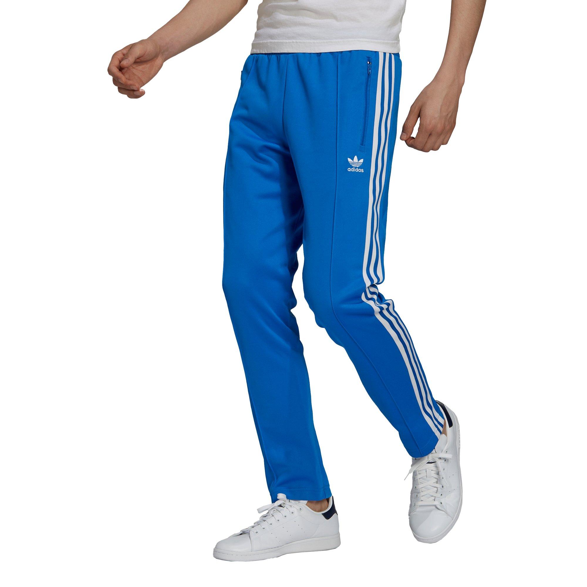 adidas Originals Beckenbauer Track Pants Team Navy Blue/Scarlet/White SM :  Clothing, Shoes & Jewelry 