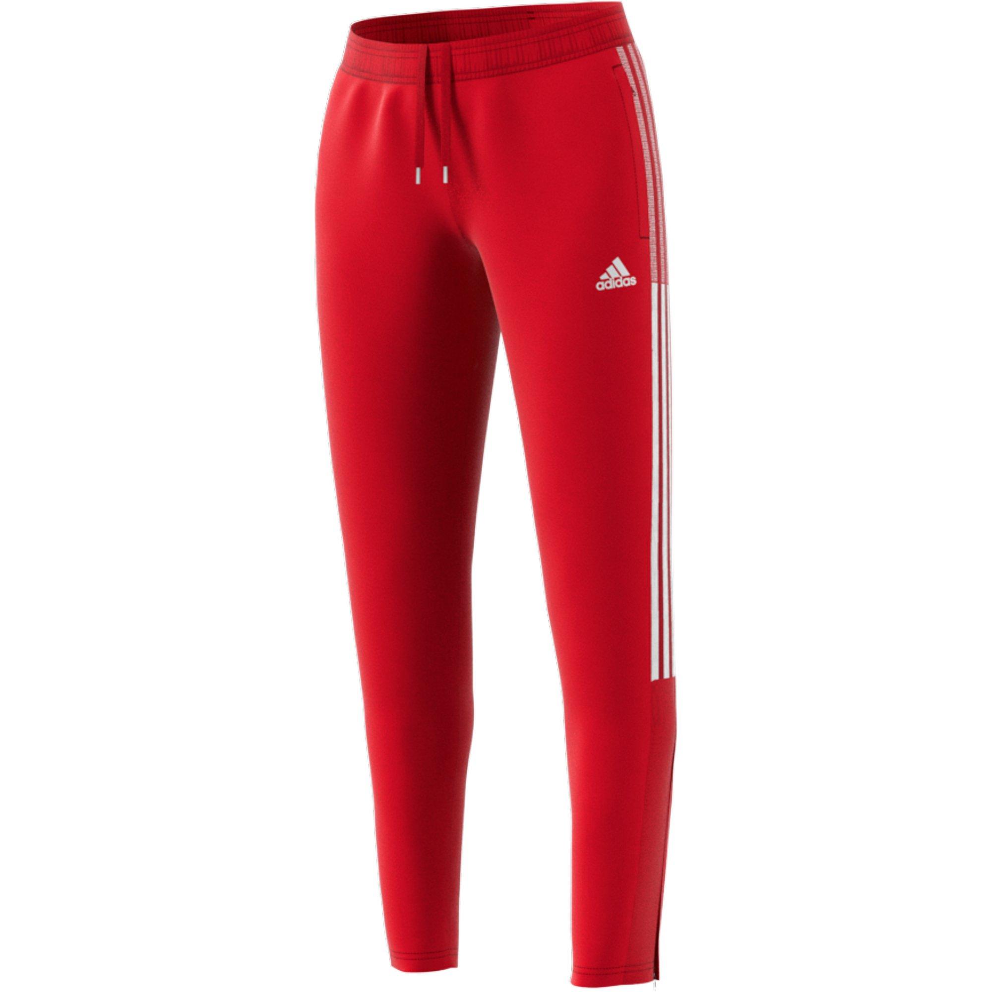 adidas Women's Tiro 21 Track Pants, Black/White/Vivid Red, Small - Yahoo  Shopping