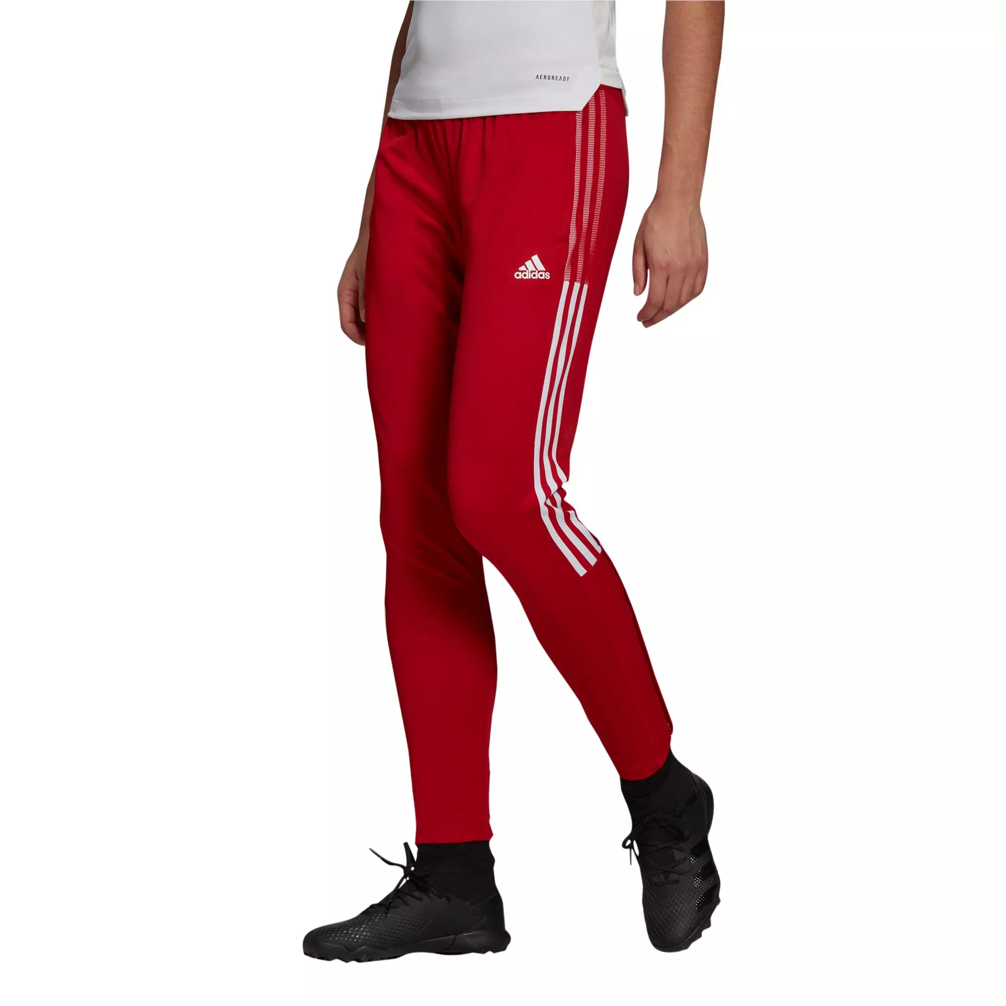 adidas Women's Tiro 21 Red Track Pants - Hibbett