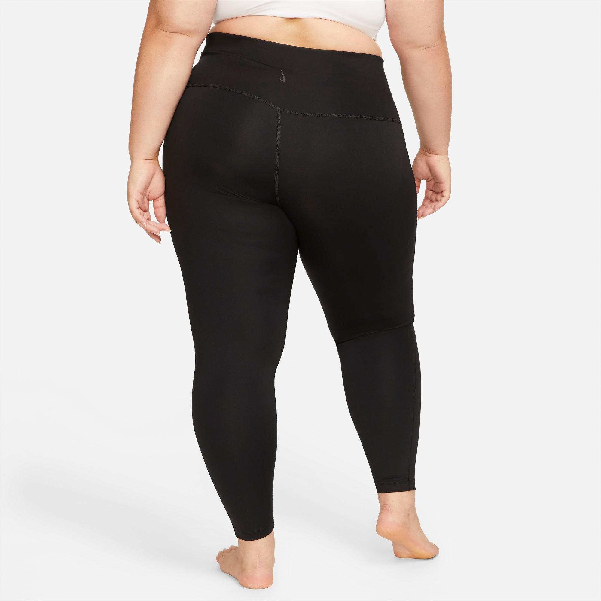 Nike Women's Yoga Dri-FIT 7/8 High-Rise Leggings-Black - Hibbett