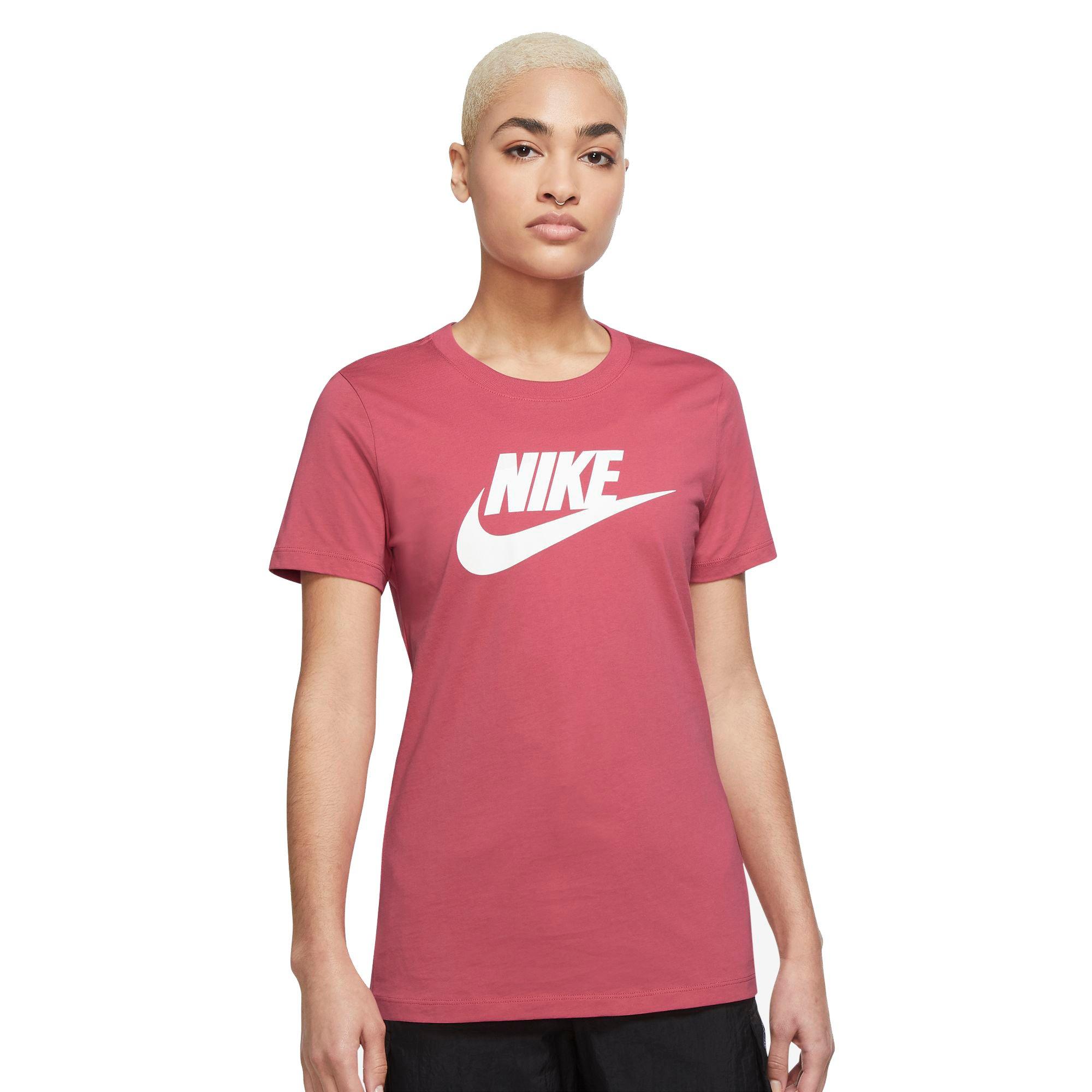 Nike Sportswear Scoop Life Goals Short Sleeve T-Shirt Pink