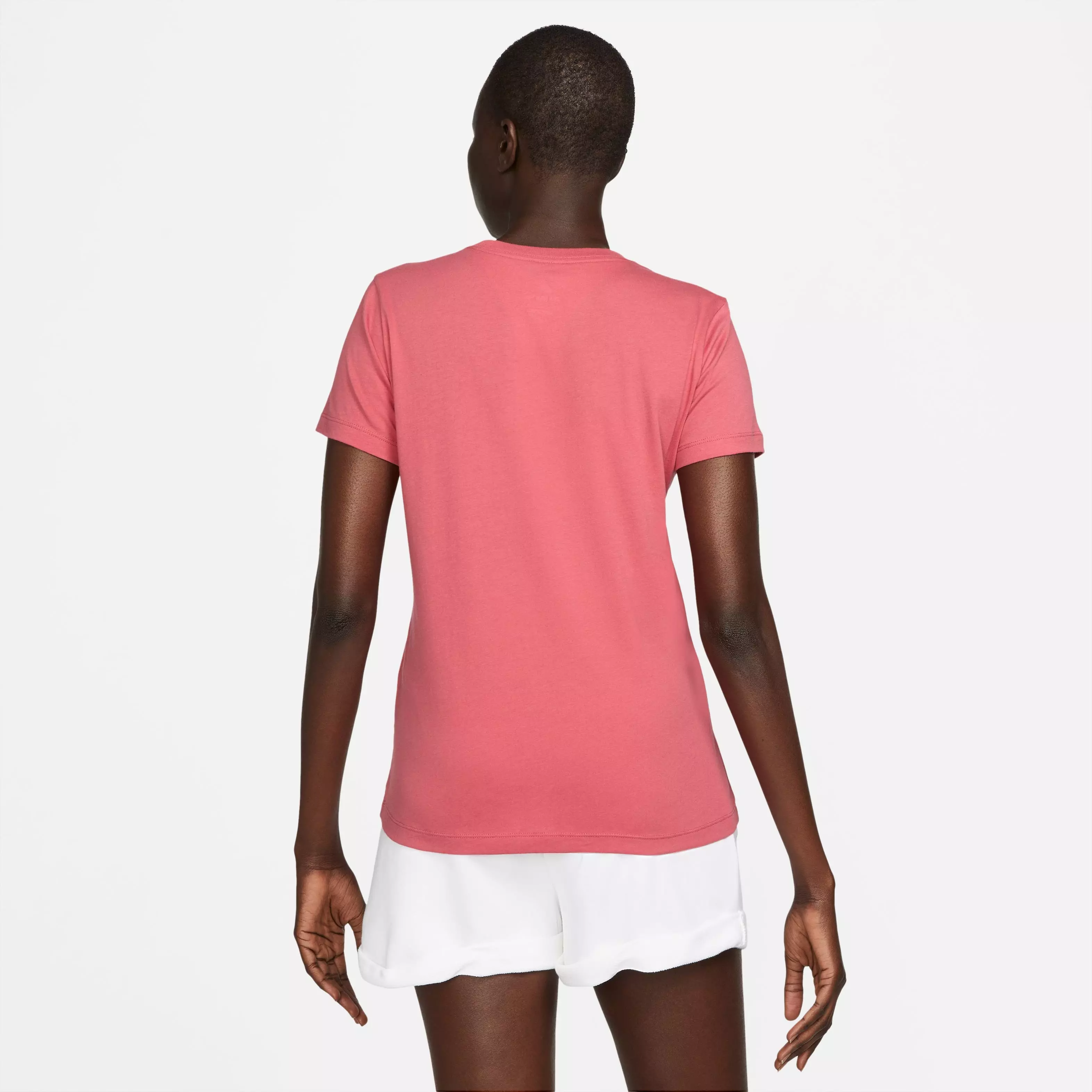 Nike Women's Sportswear Essential Icon Futura "Pink" Tee - PINK