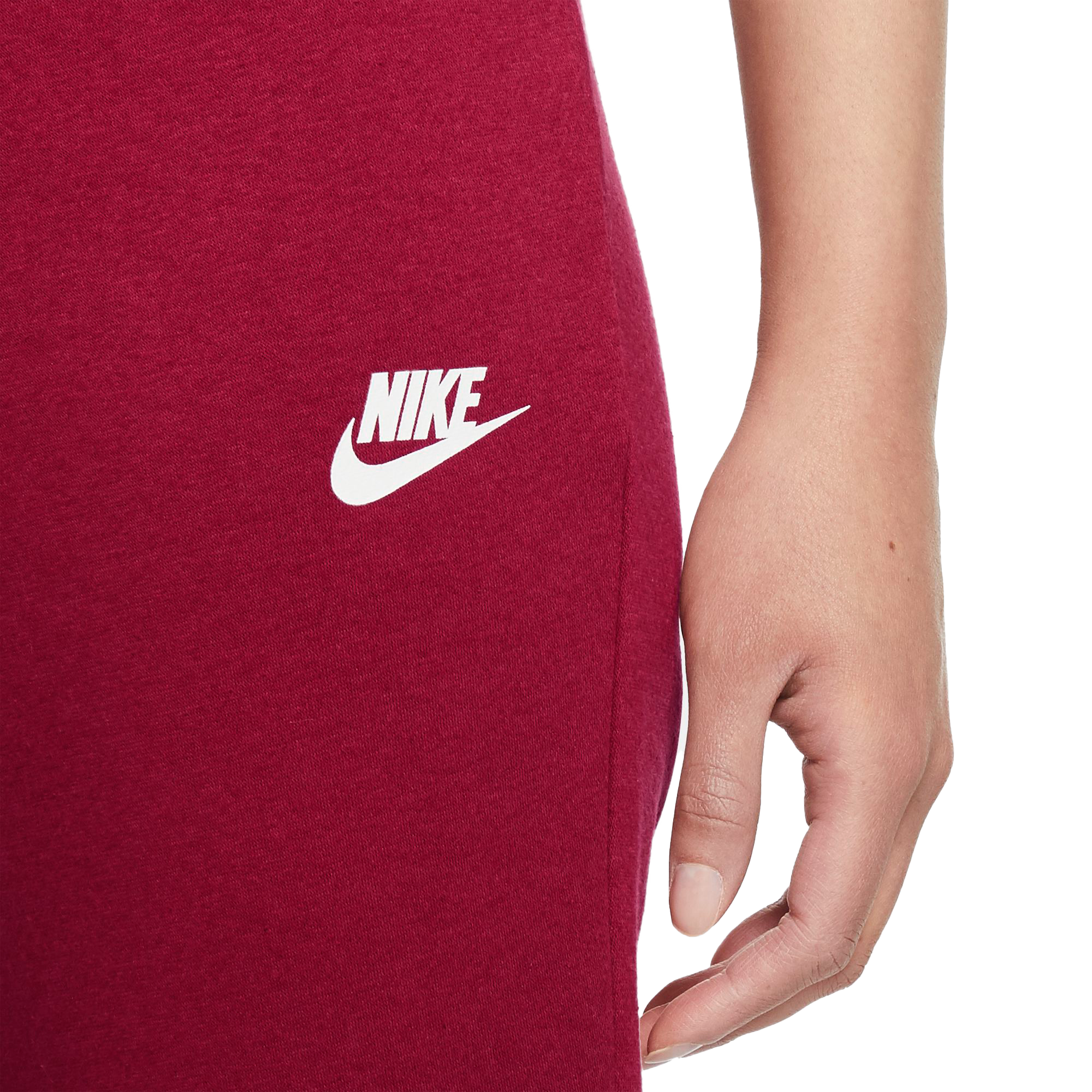 Nike Women's Sportswear Essential Fleece Red Leggings