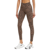Nike Women's Dri-FIT One Leopard Print Leggings - Hibbett
