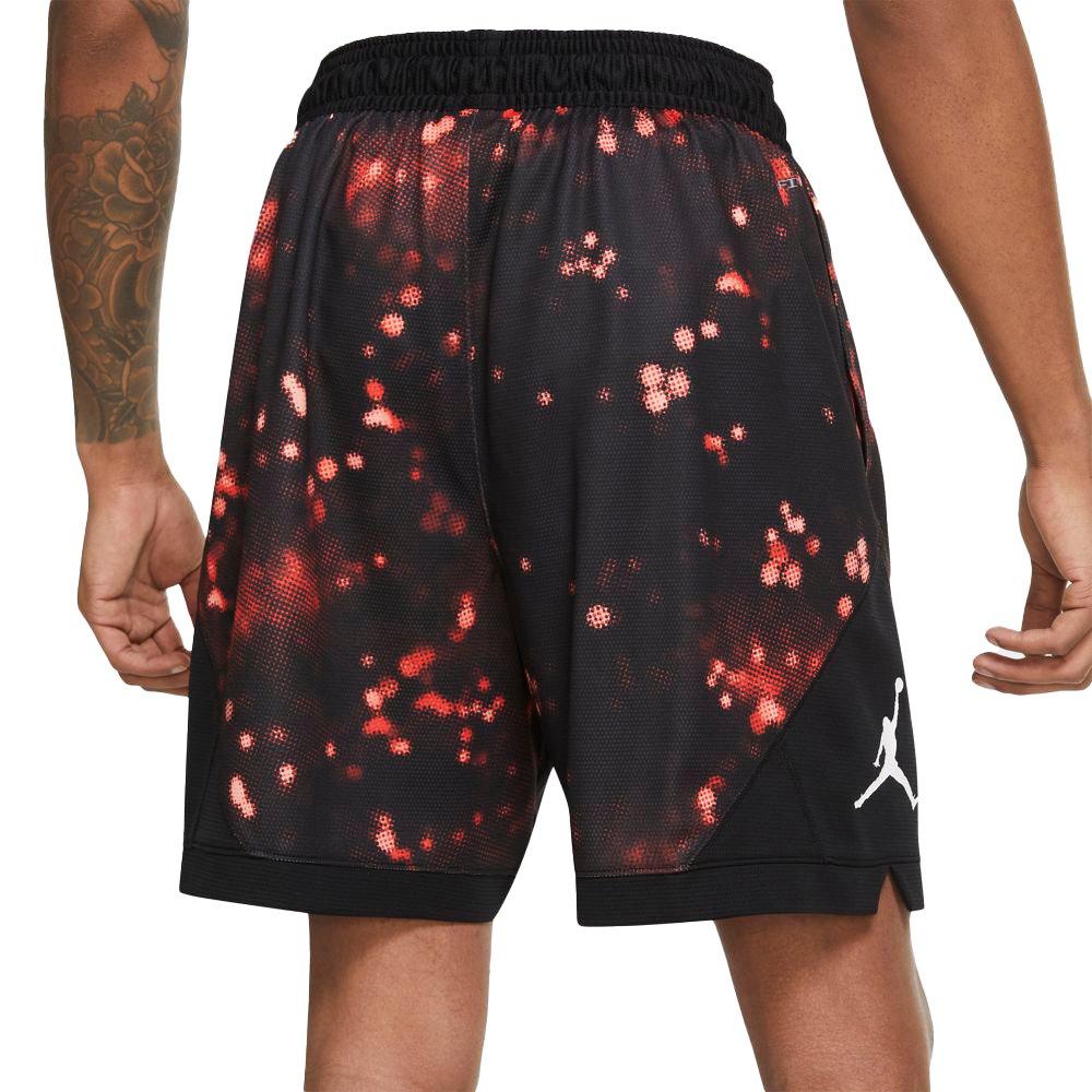 Jordan Men's Air Diamond All-Over-Print "Black" Shorts - BLACK Thumbnail View 2