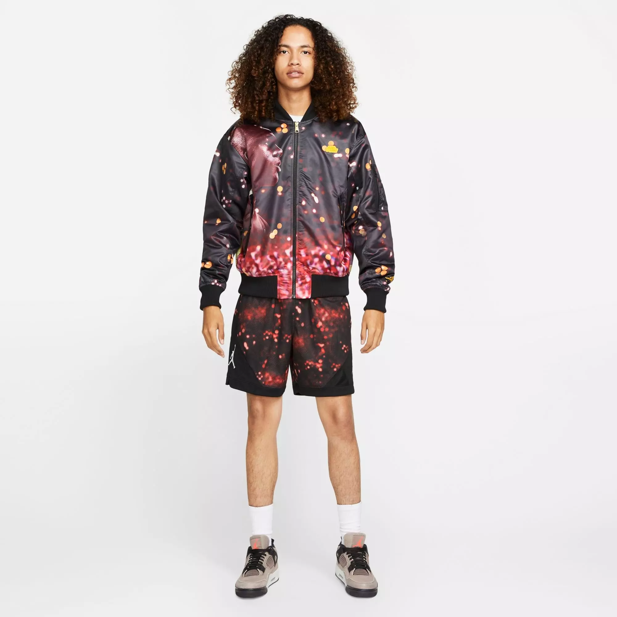 Jordan Men's Jumpman MA-1 "Black" Jacket - BLACK