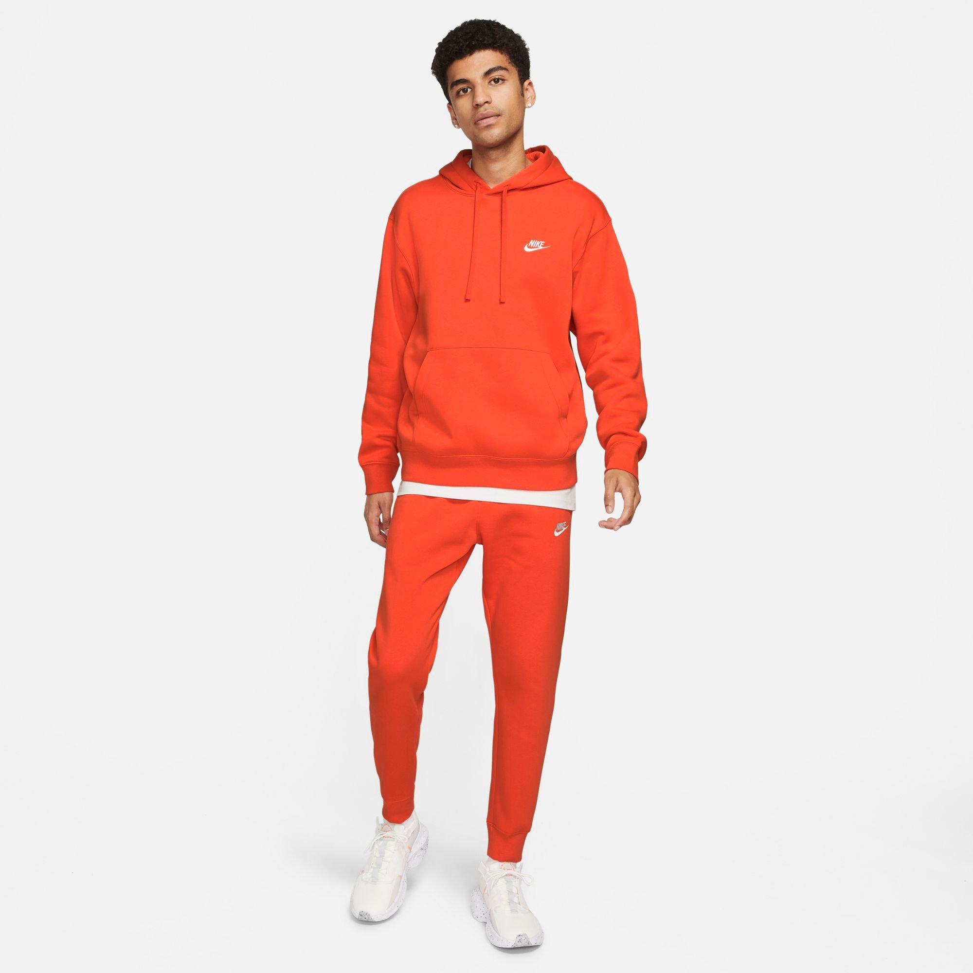 Nike hoodie neon online orange