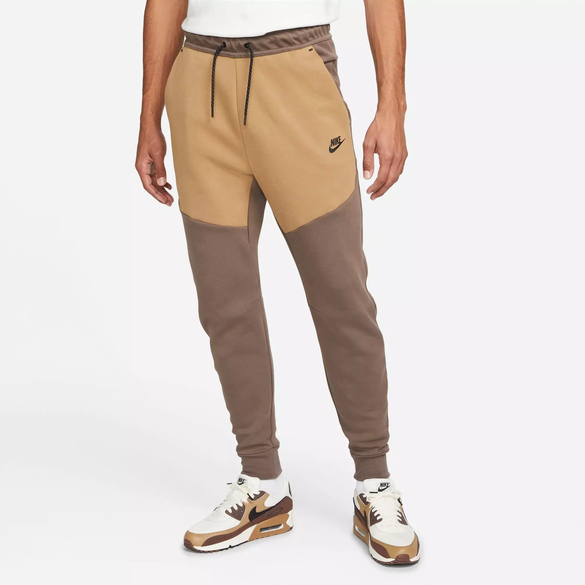 Nike Men's Sportswear Tech Fleece Joggers-Grey - GREY