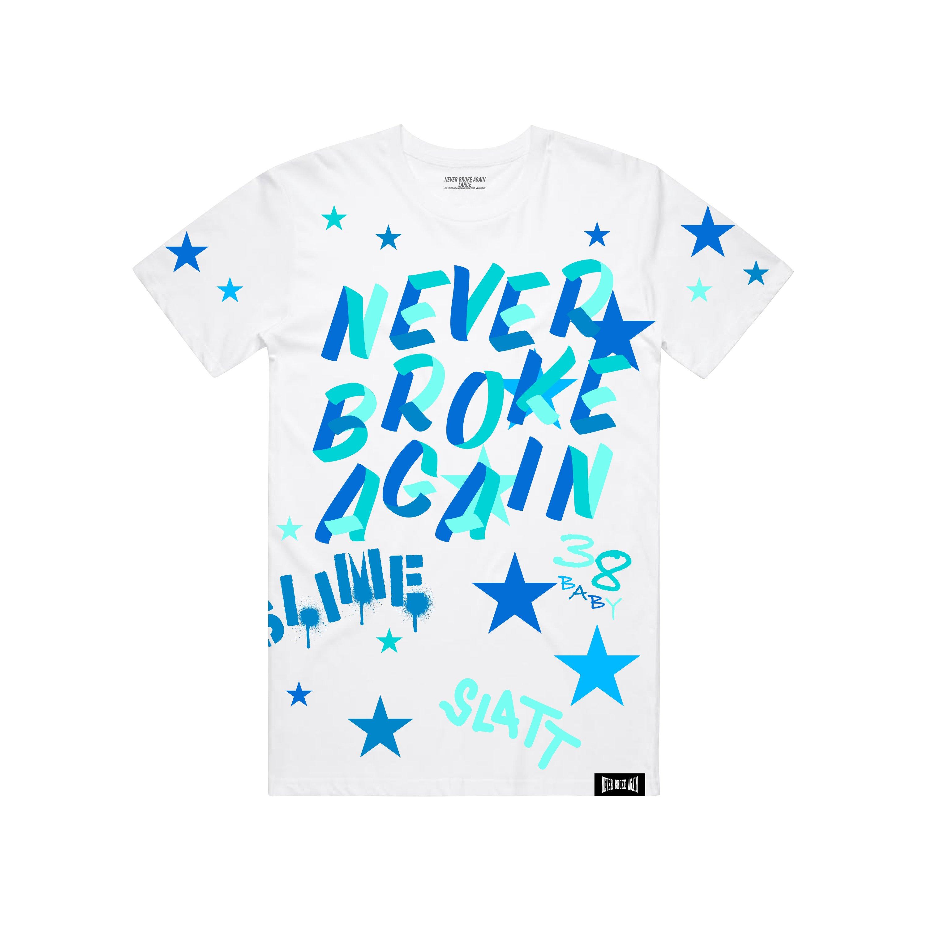 Never broke again shirt 2024 white