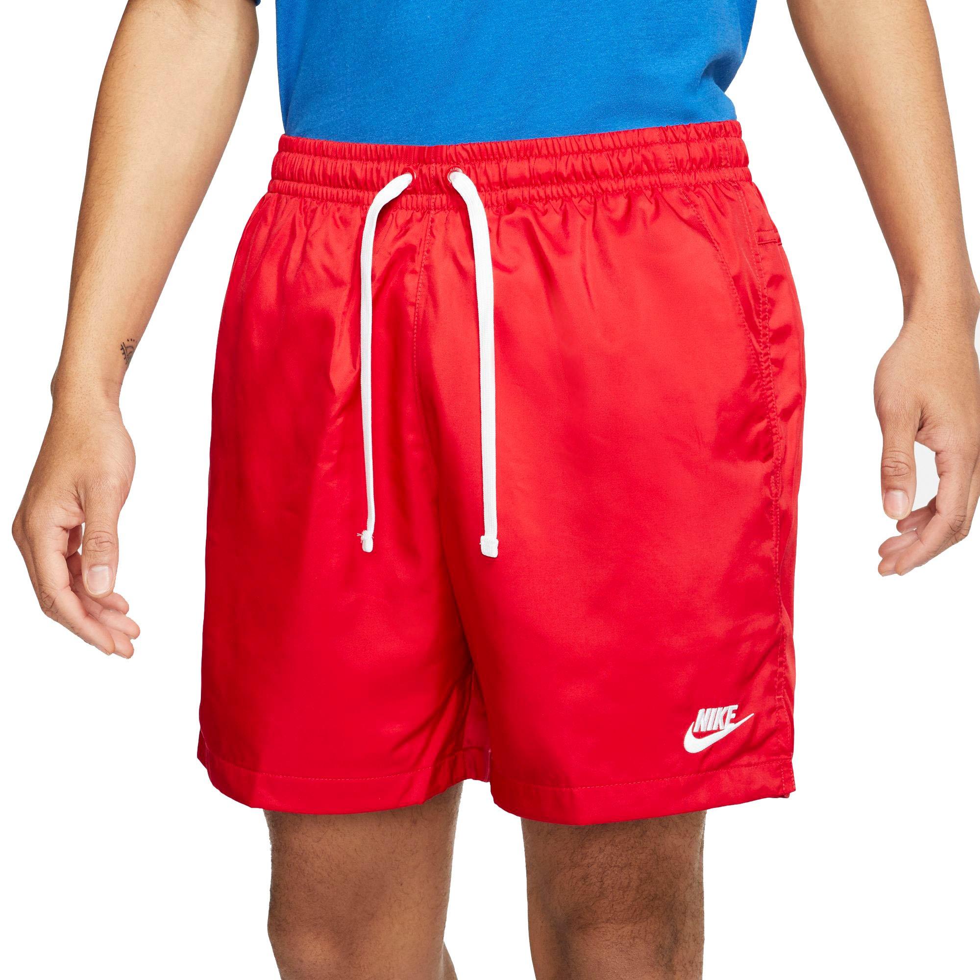 Nike Club woven shorts in red