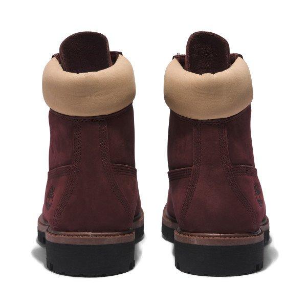 Burgundy on sale tims boots